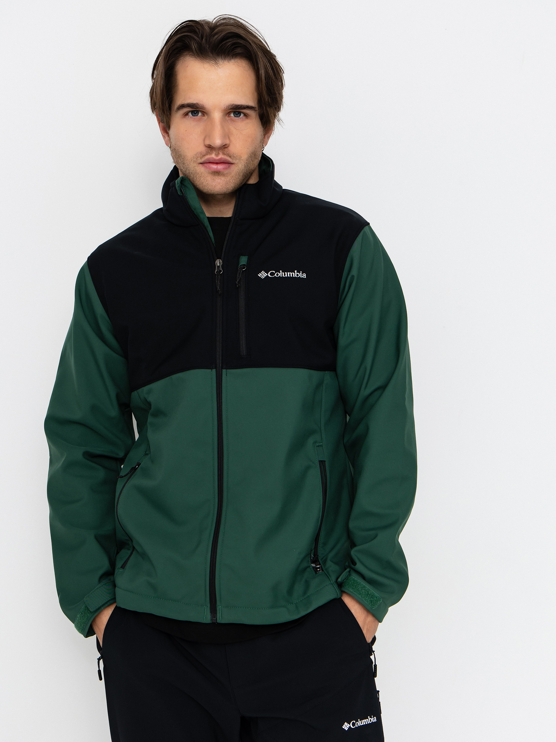 Куртка Columbia Ascender Softshell (rain forest/black)