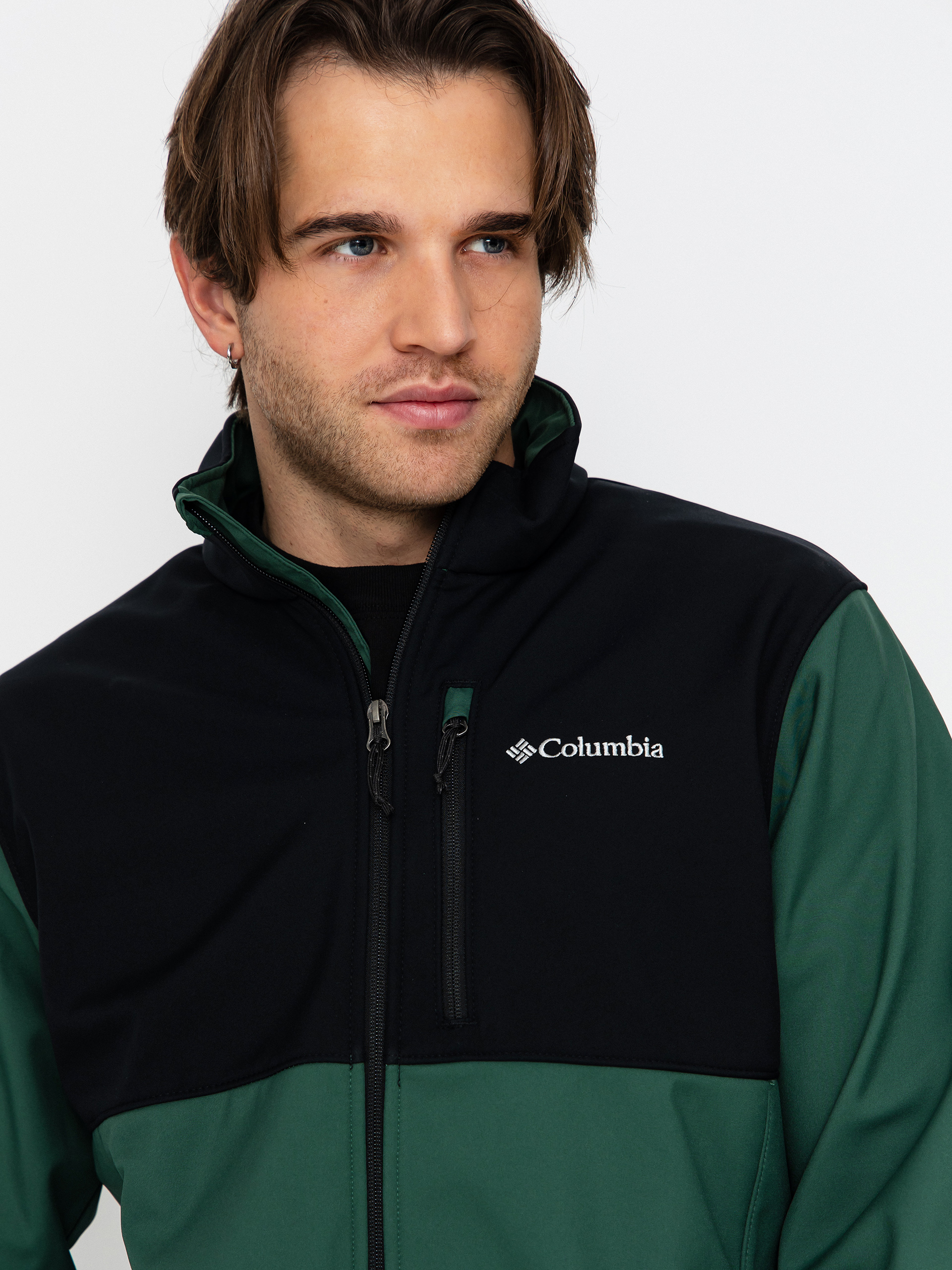 Куртка Columbia Ascender Softshell (rain forest/black)