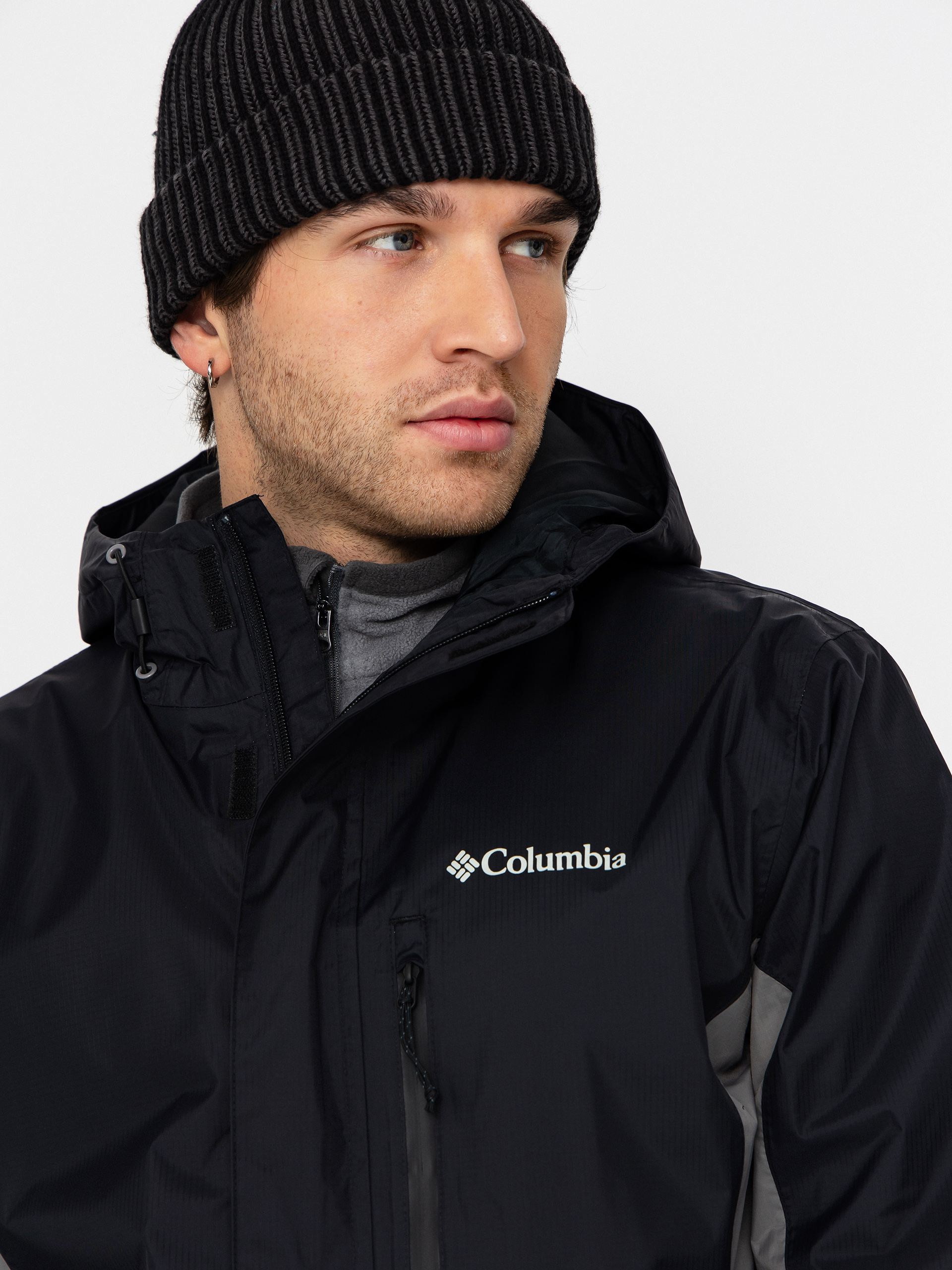 Куртка Columbia Pouring Adventure III (black/city grey)