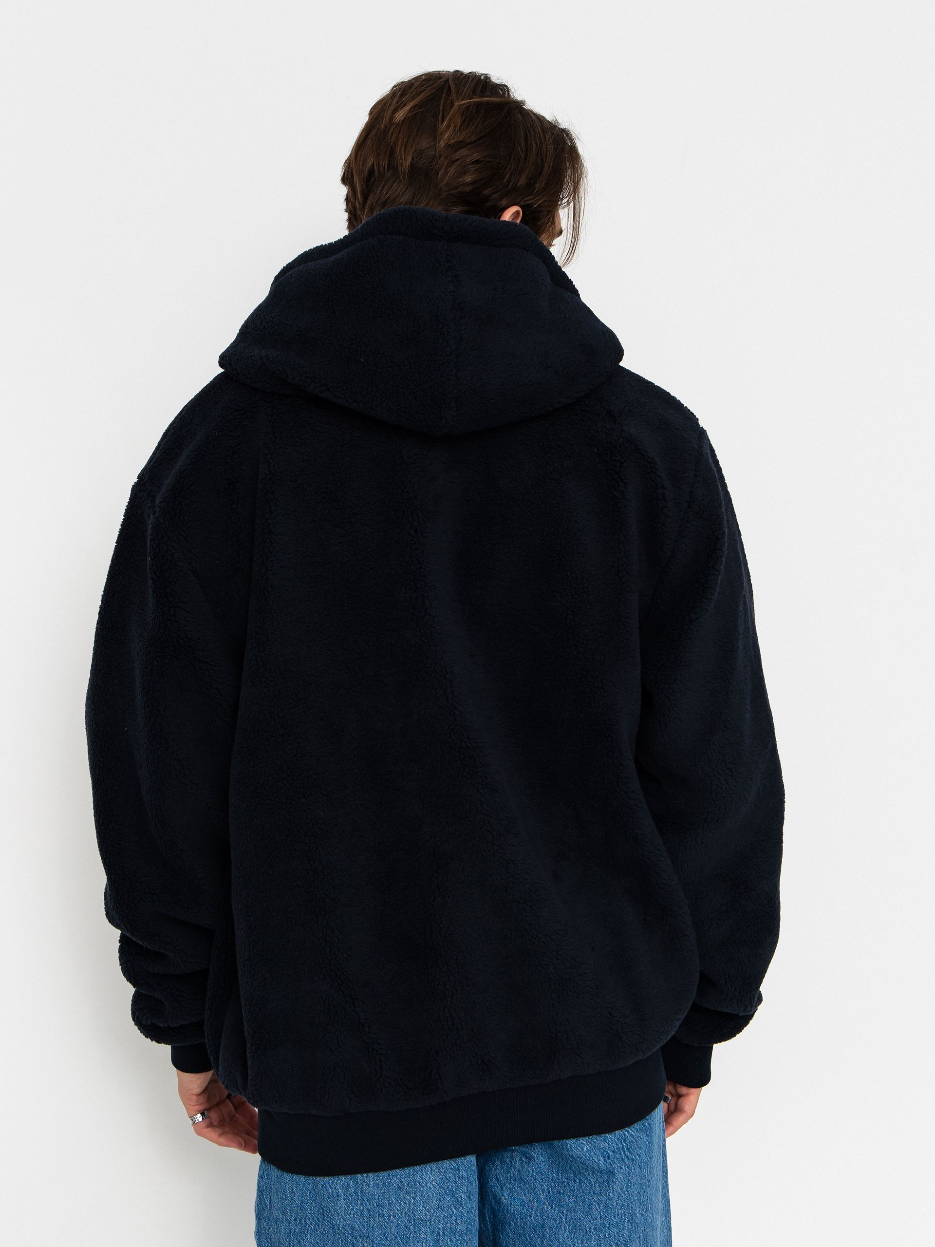 Куртка MassDnm Patch Teddy Zip Hoody (navy)