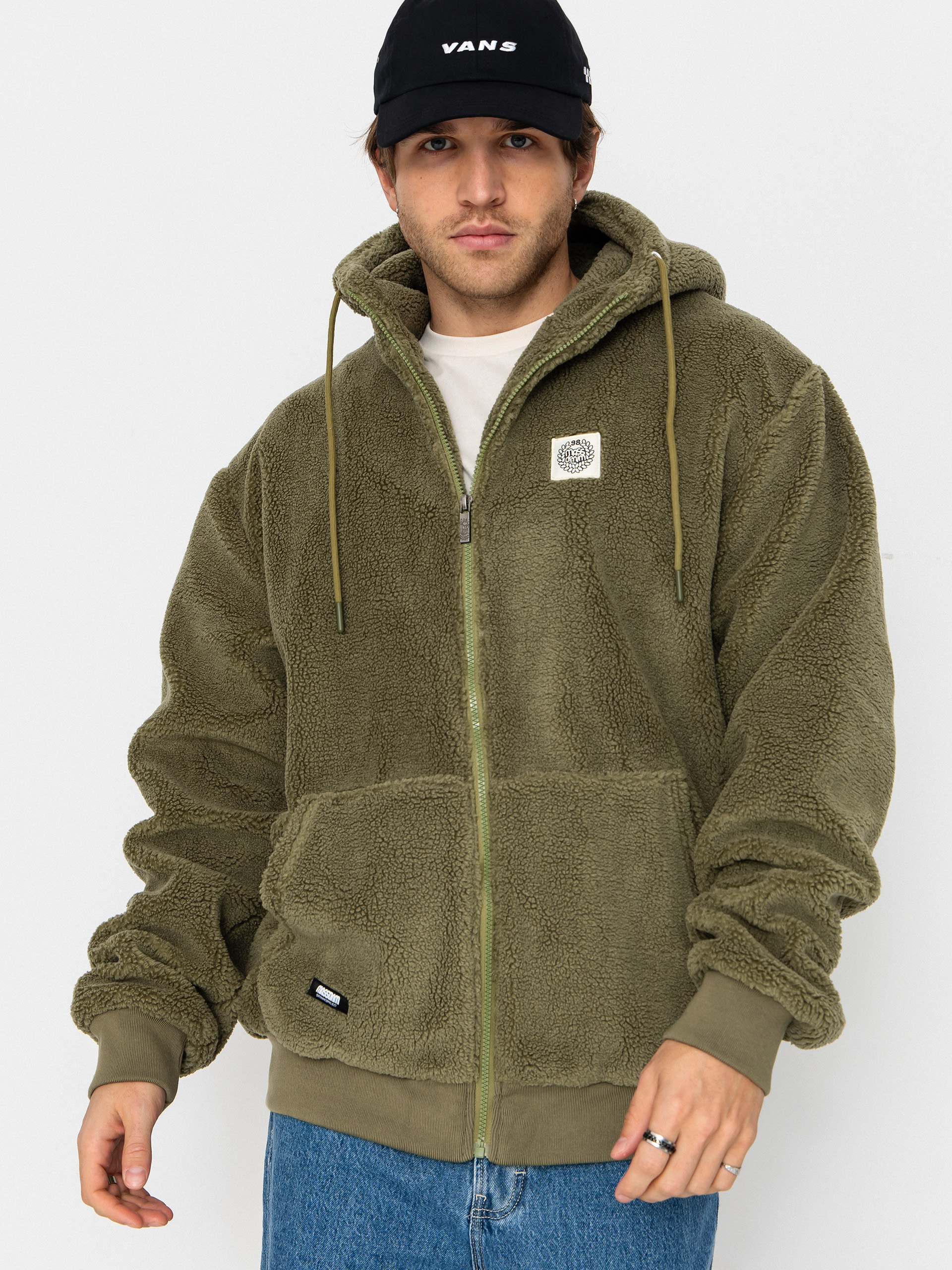 Куртка MassDnm Patch Teddy Zip Hoody