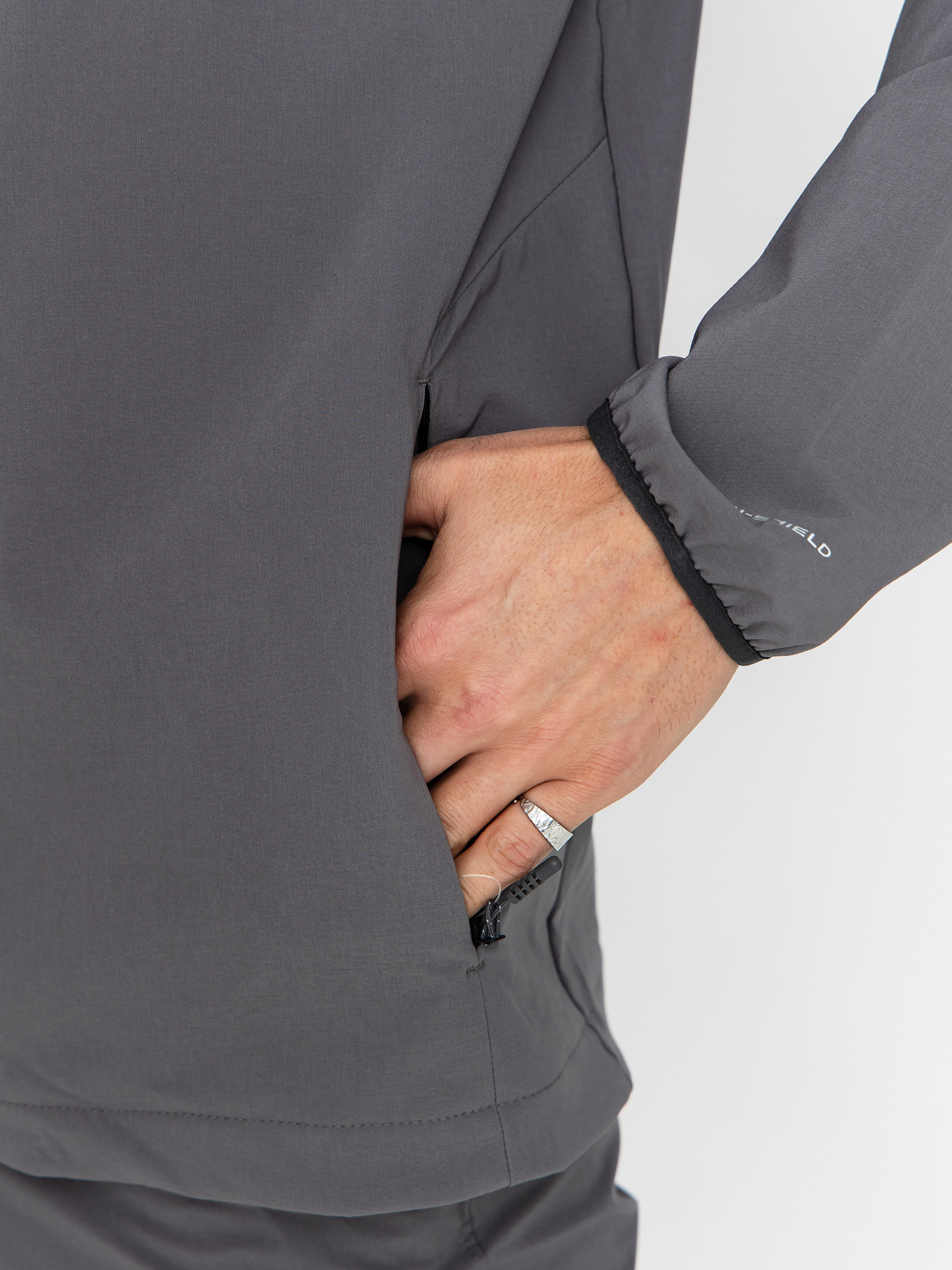 Куртка Columbia Tech Softshell HD (city grey/black)