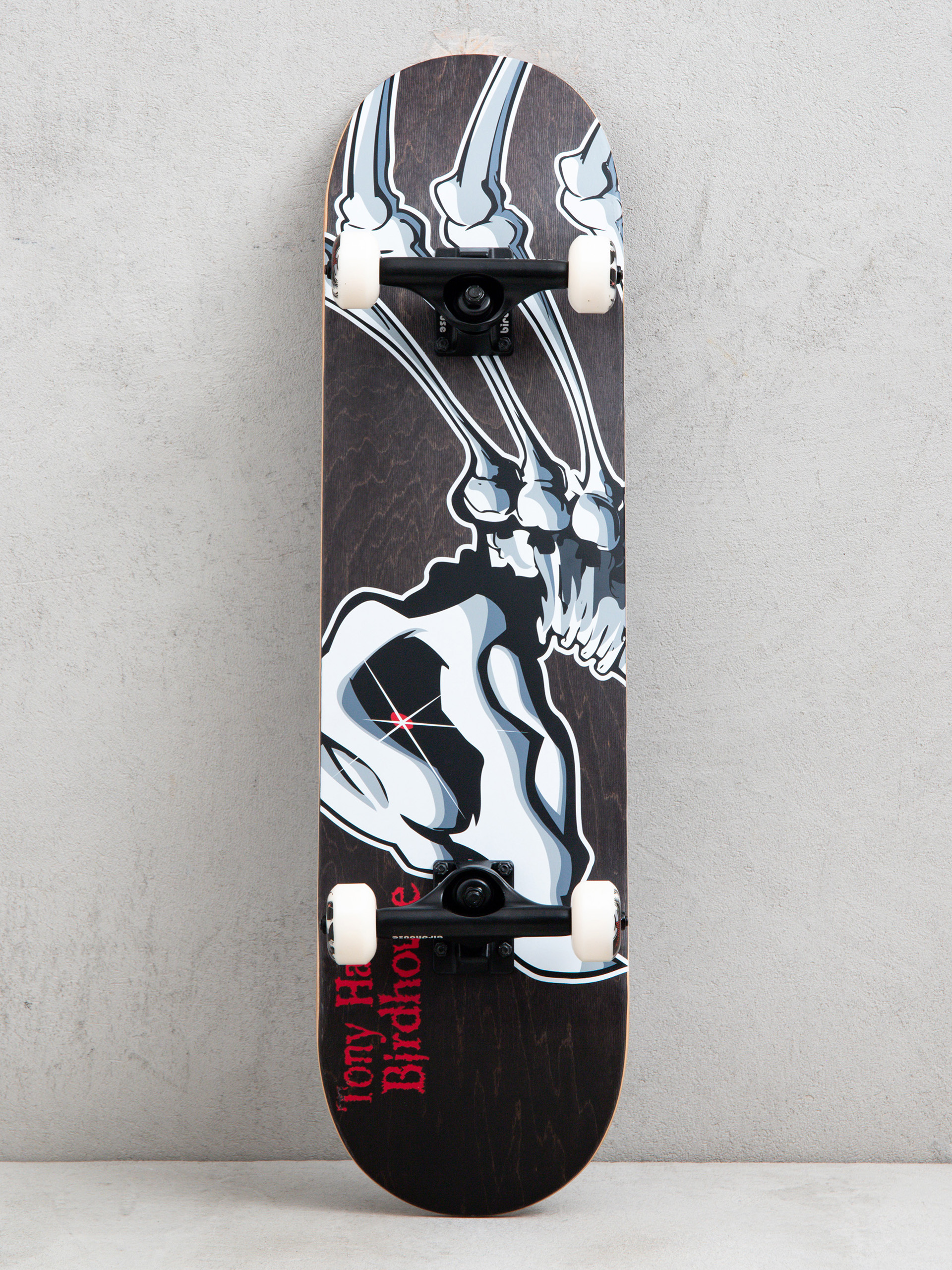 Скейтборд Birdhouse Hawk Falcon 1 (black/red)