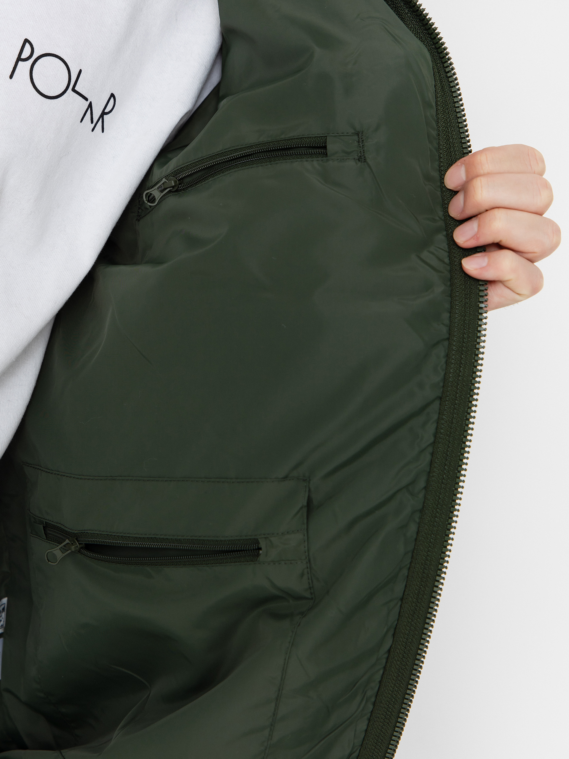 Чоловічий Флісовий светр OBEY Obey Shaggy Sherpa (kombu green multi)