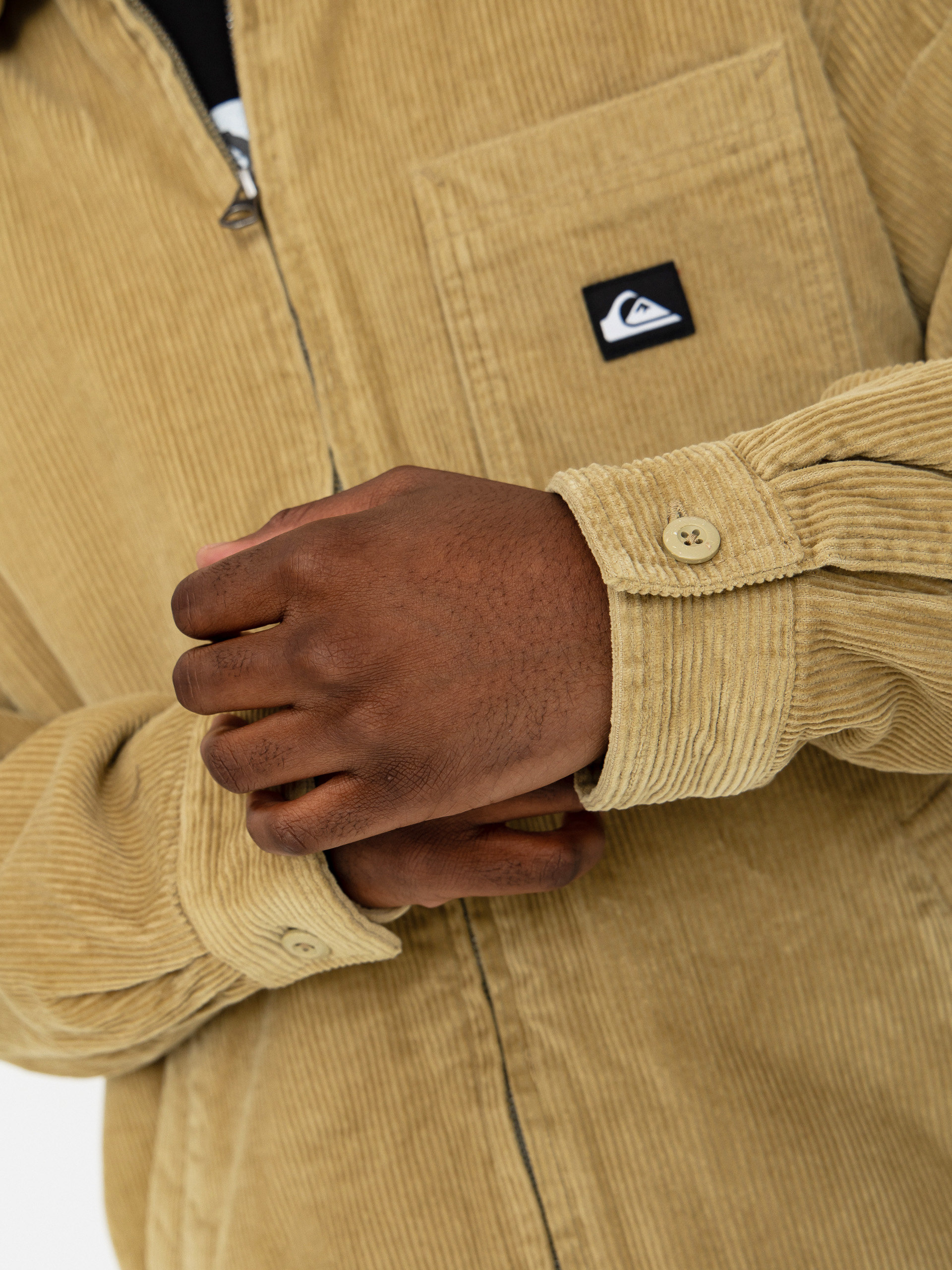 Куртка Quiksilver Dna Sherpa Harrington (sponge/grape leaf)