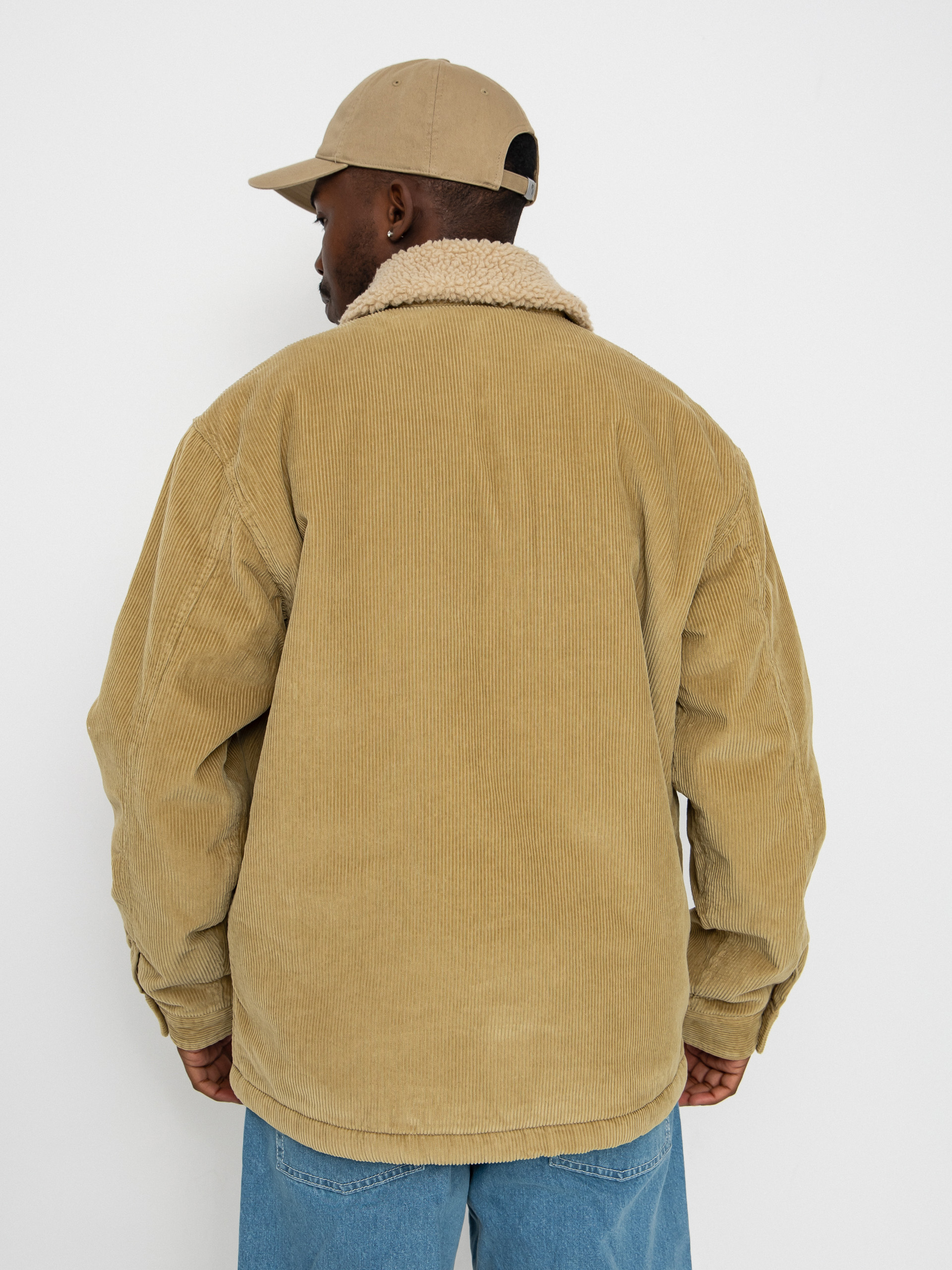 Куртка Quiksilver Dna Sherpa Harrington (sponge/grape leaf)