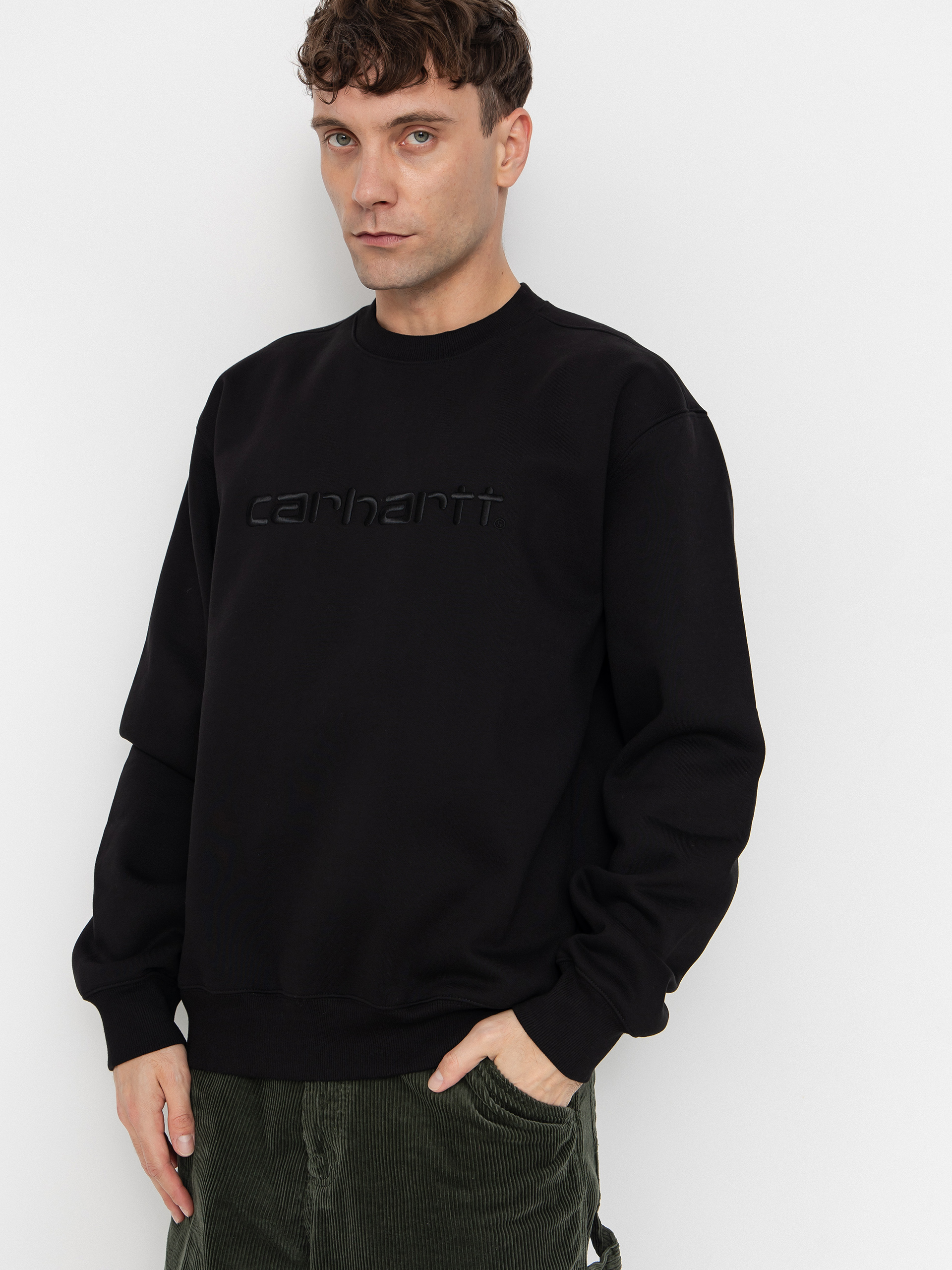Світшот Carhartt WIP Carhartt (black/black)