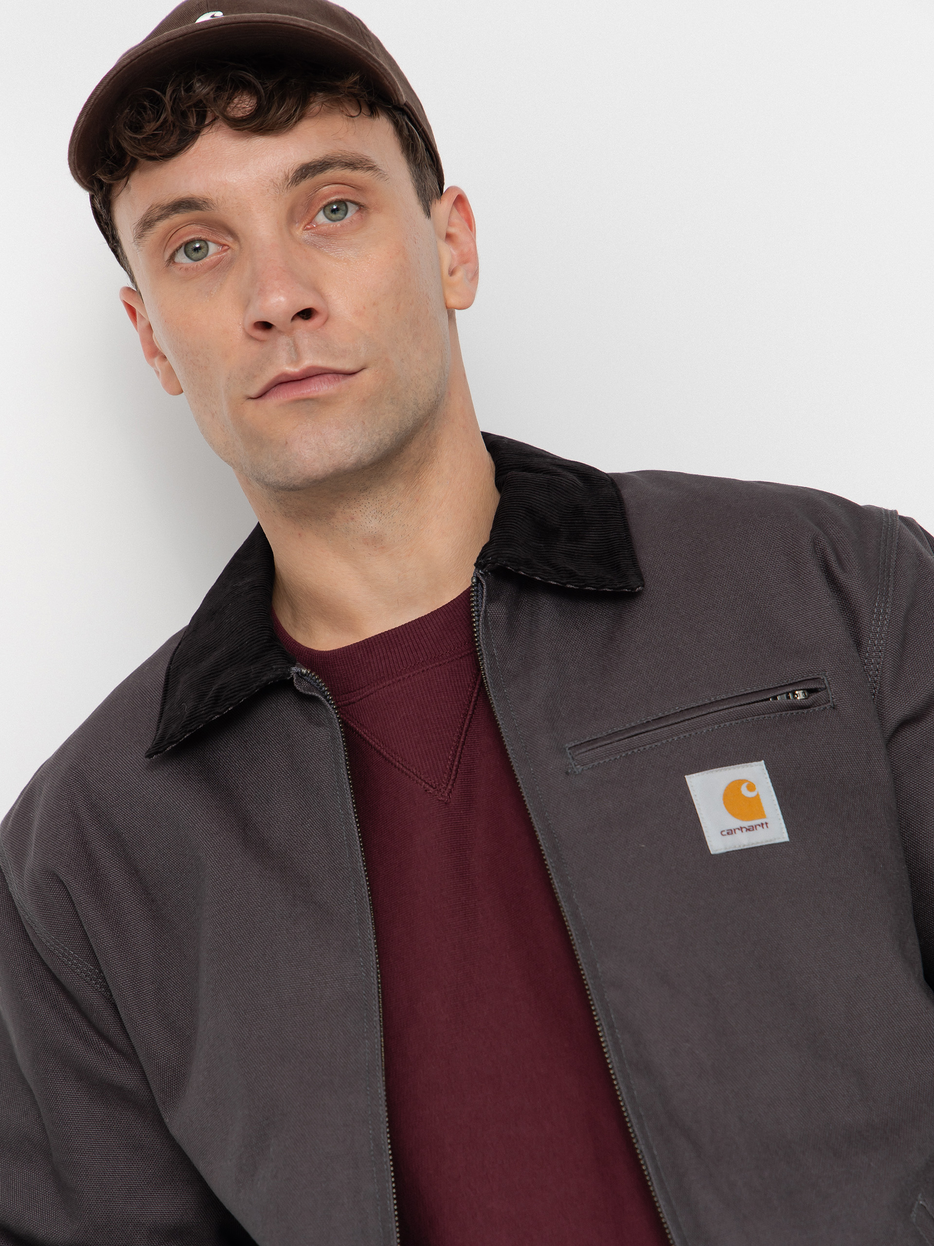 Куртка Carhartt WIP Detroit (graphite/black/rigid)