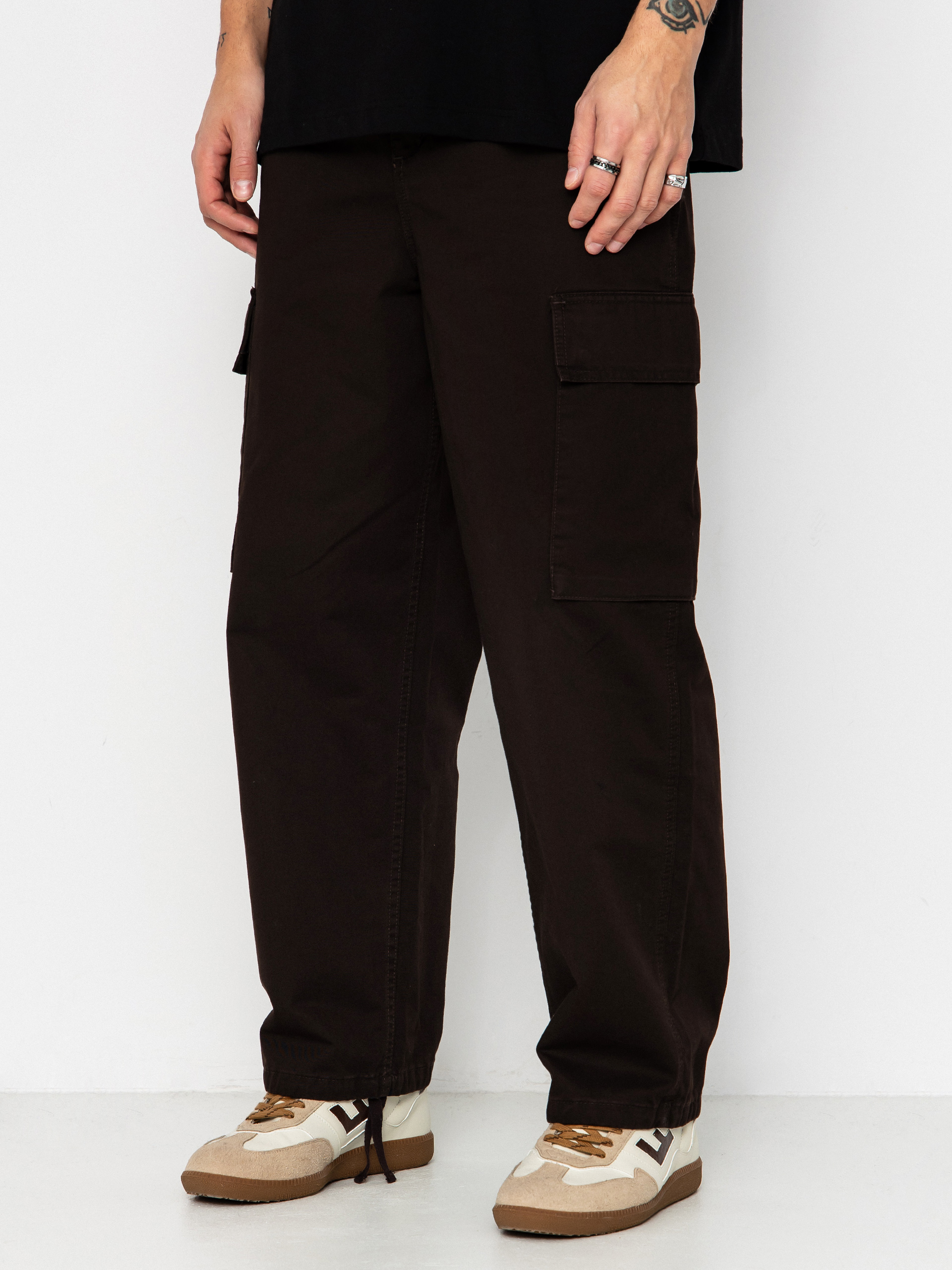 Штани Carhartt WIP Kade Cargo (tobacco/stone washed)