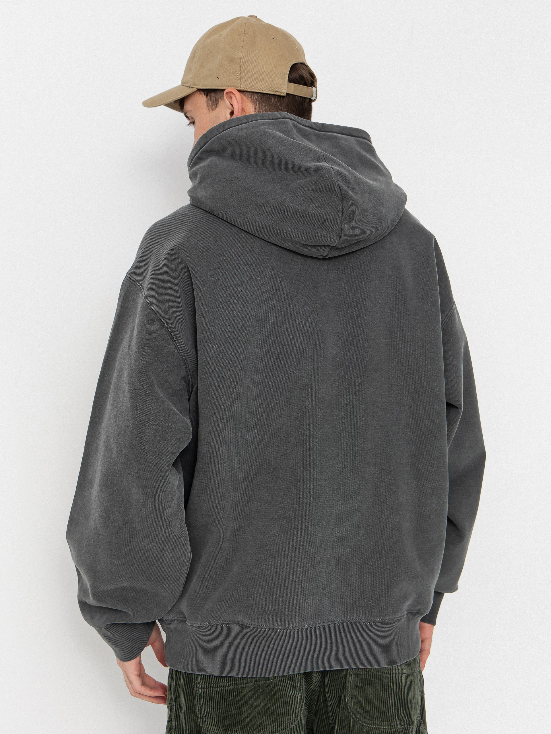 Худі Carhartt WIP Vista HD (black/garment dyed)