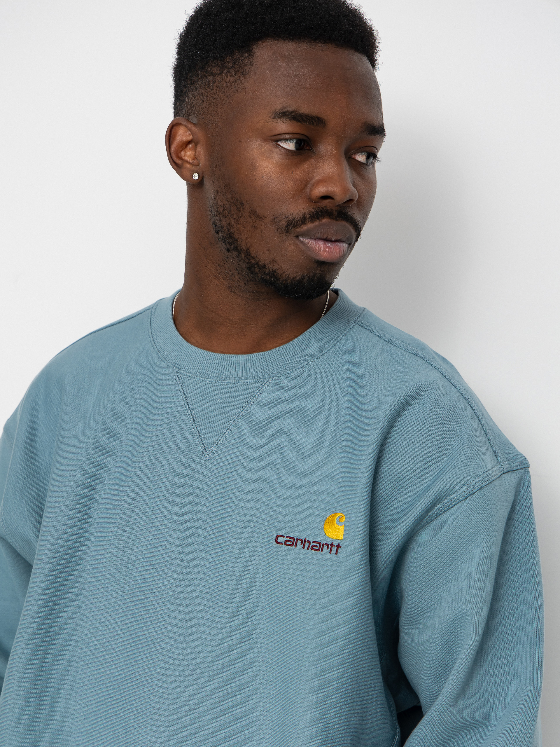 Світшот Carhartt WIP American Script (citadel)