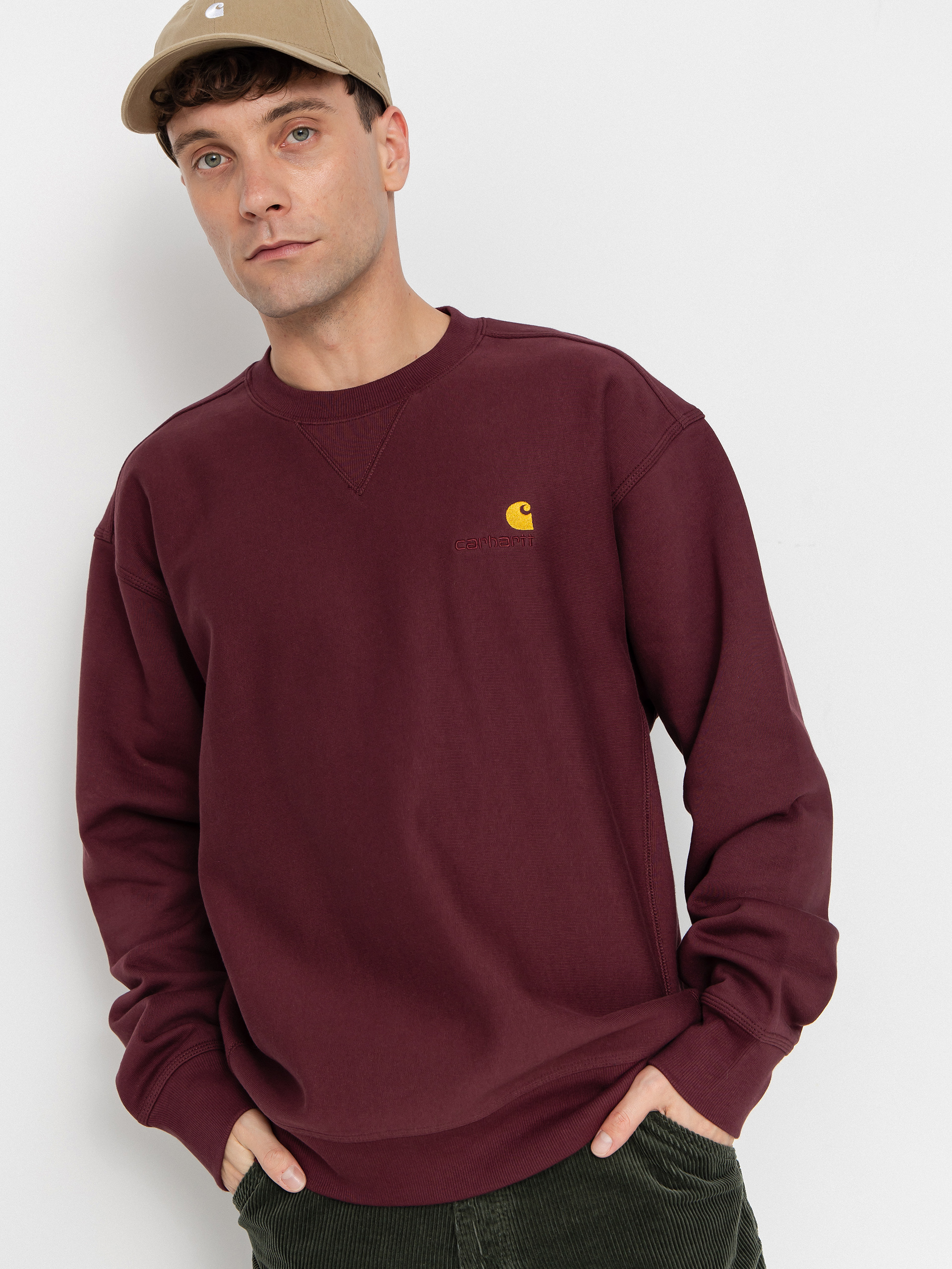 u0421u0432u0456u0442u0448u043eu0442 Carhartt WIP American Script (rondo)