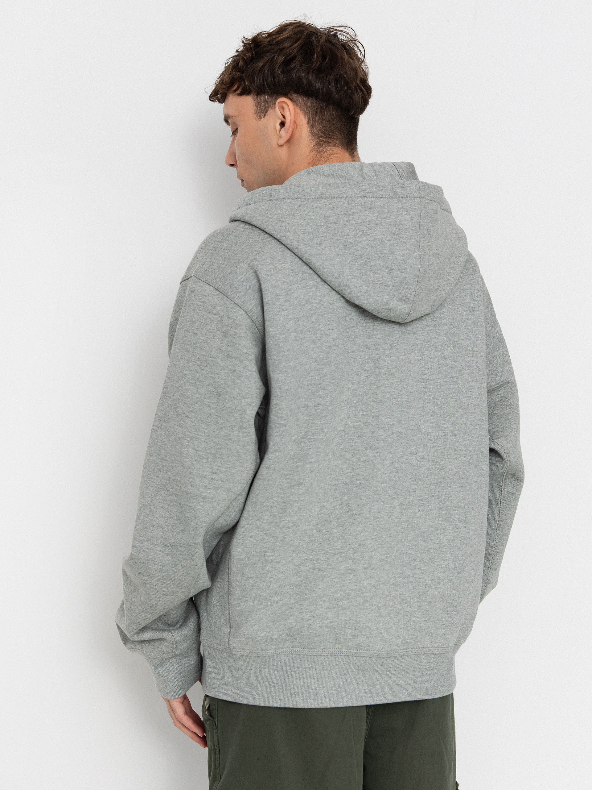 Худі Carhartt WIP American Script ZHD (grey heather)