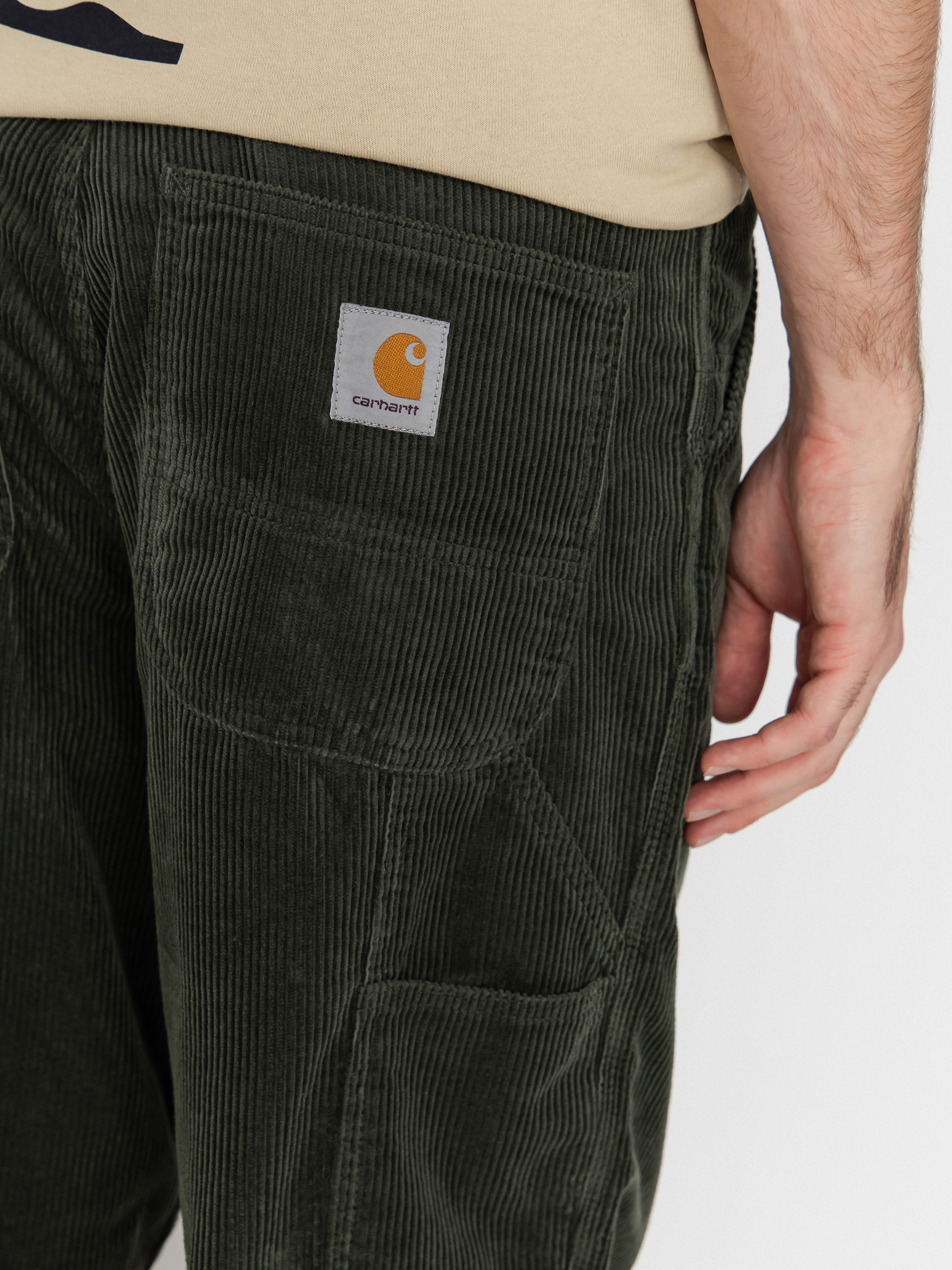 Штани Carhartt WIP Single Knee (opuntia/rinsed)