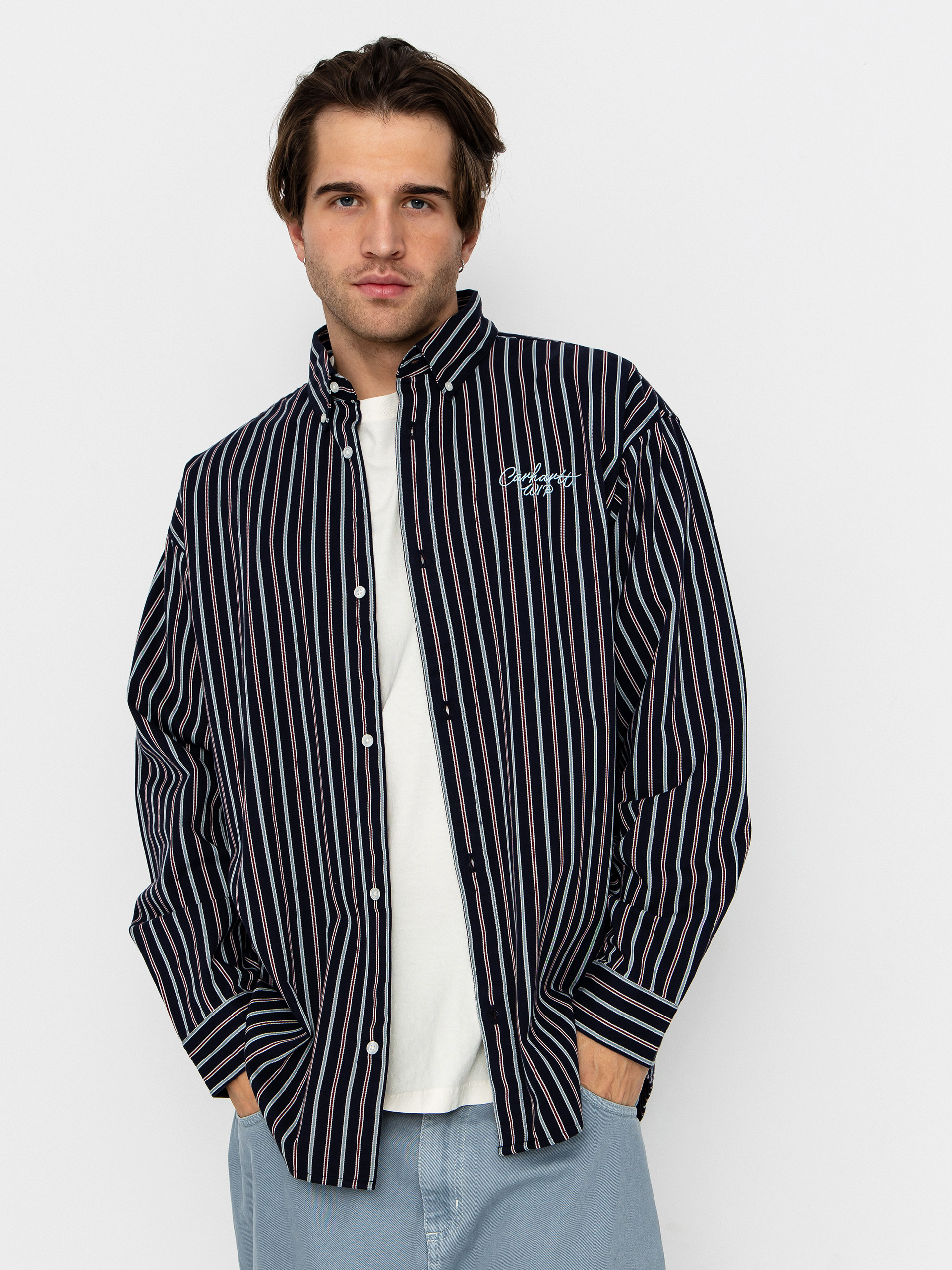 Сорочка Carhartt WIP Palance (palance stripe/dark navy)