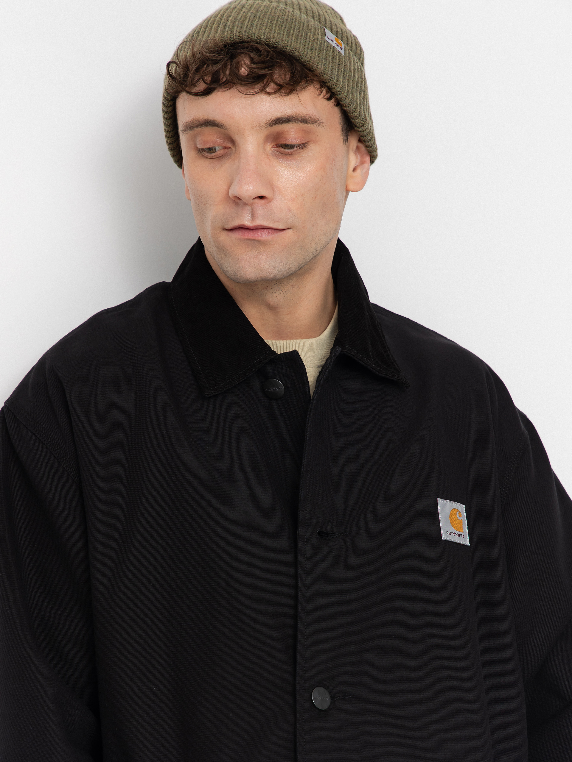 Куртка Carhartt WIP Webster Coat (black/black/rinsed)