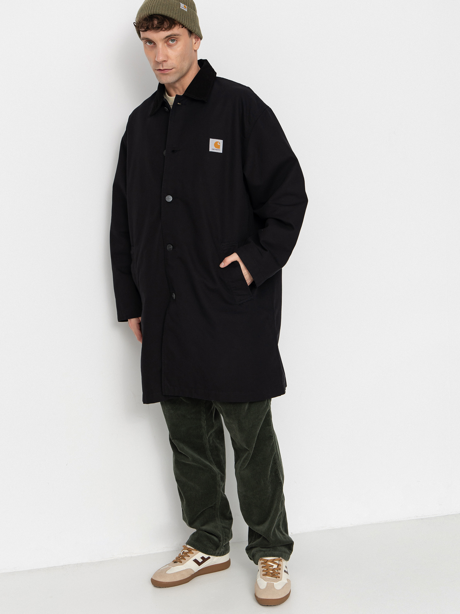 Куртка Carhartt WIP Webster Coat (black/black/rinsed)