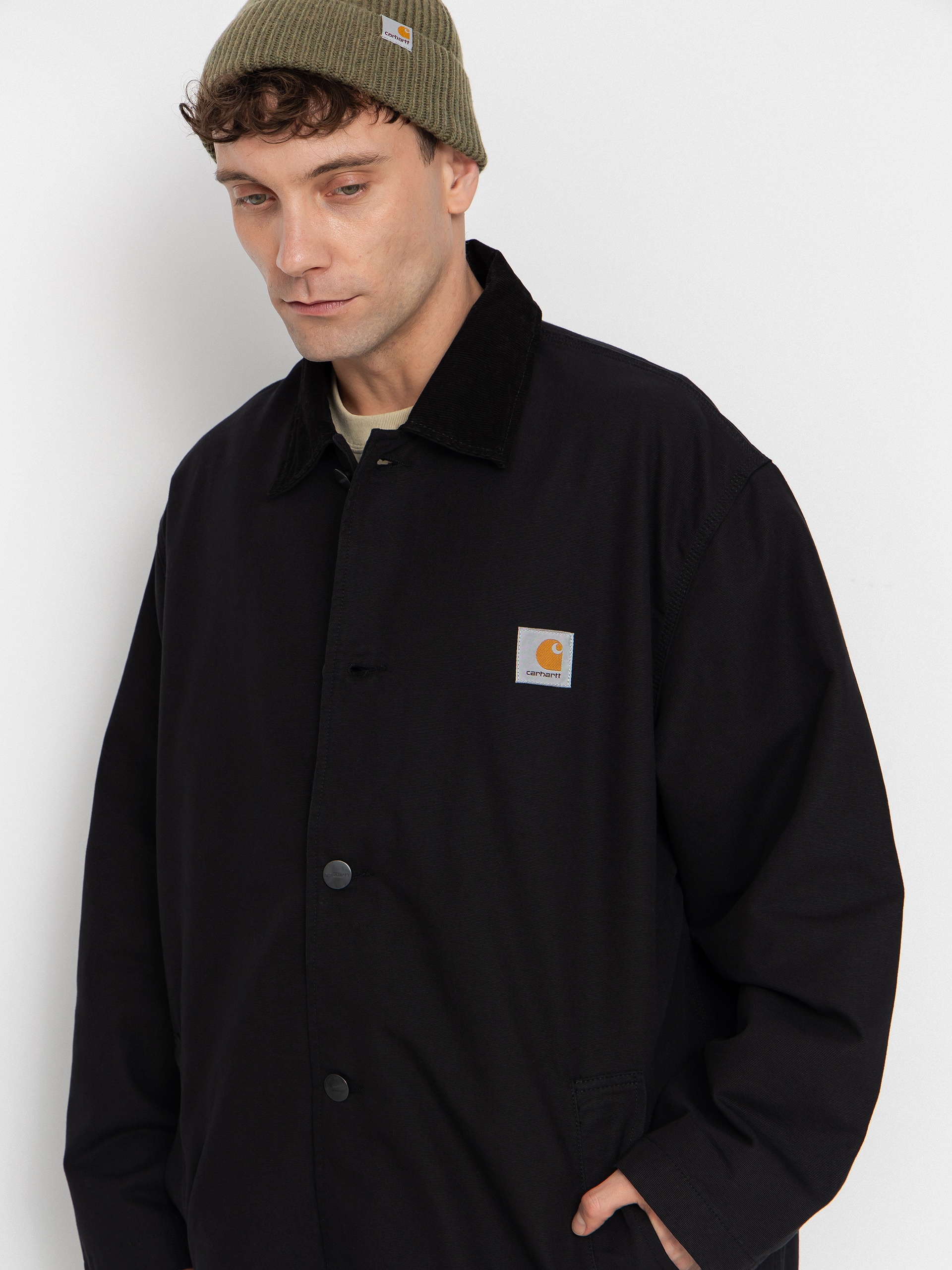 Куртка Carhartt WIP Webster Coat (black/black/rinsed)