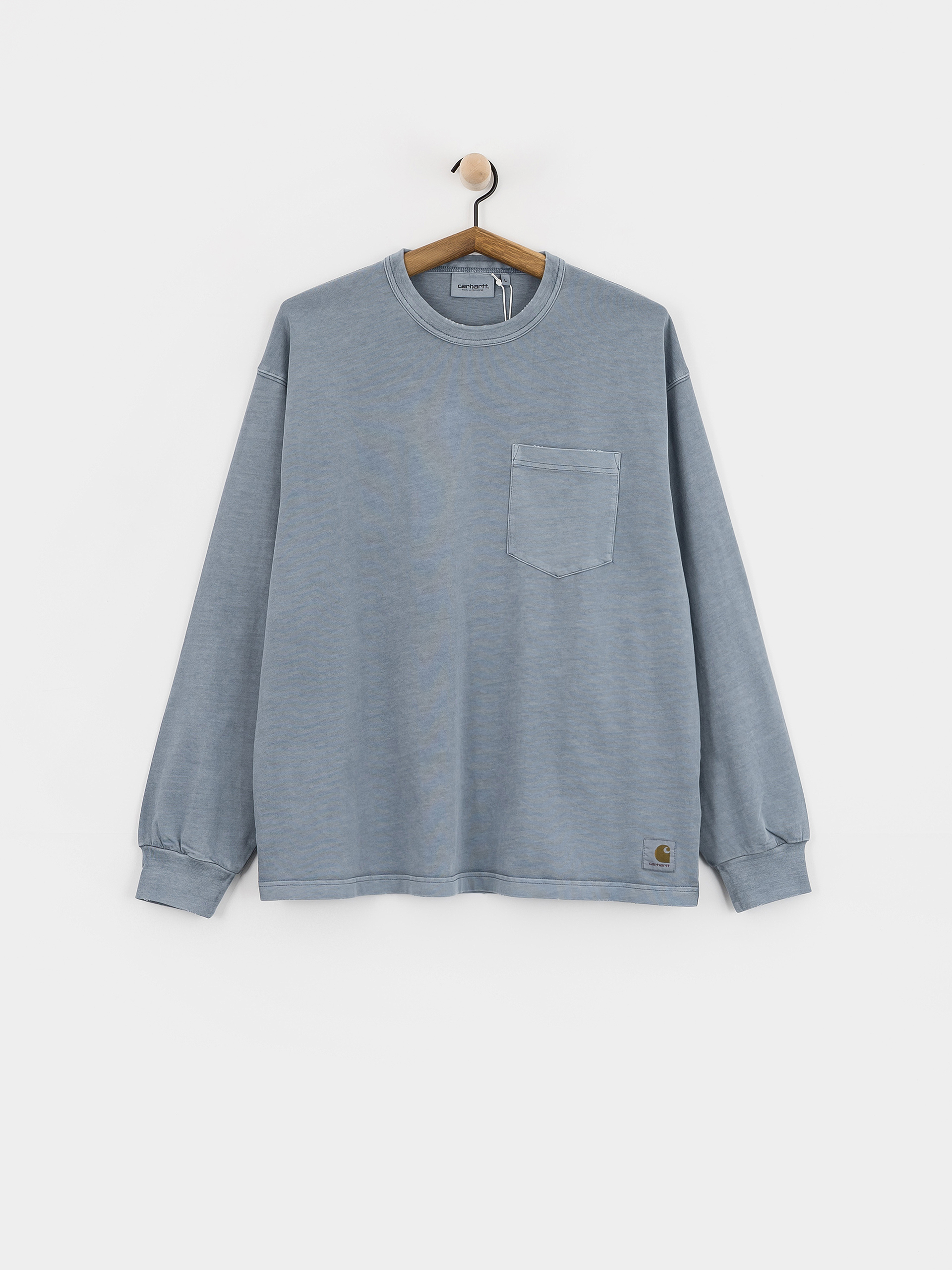 Лонгслів Carhartt WIP Torion Pocket (office blue)