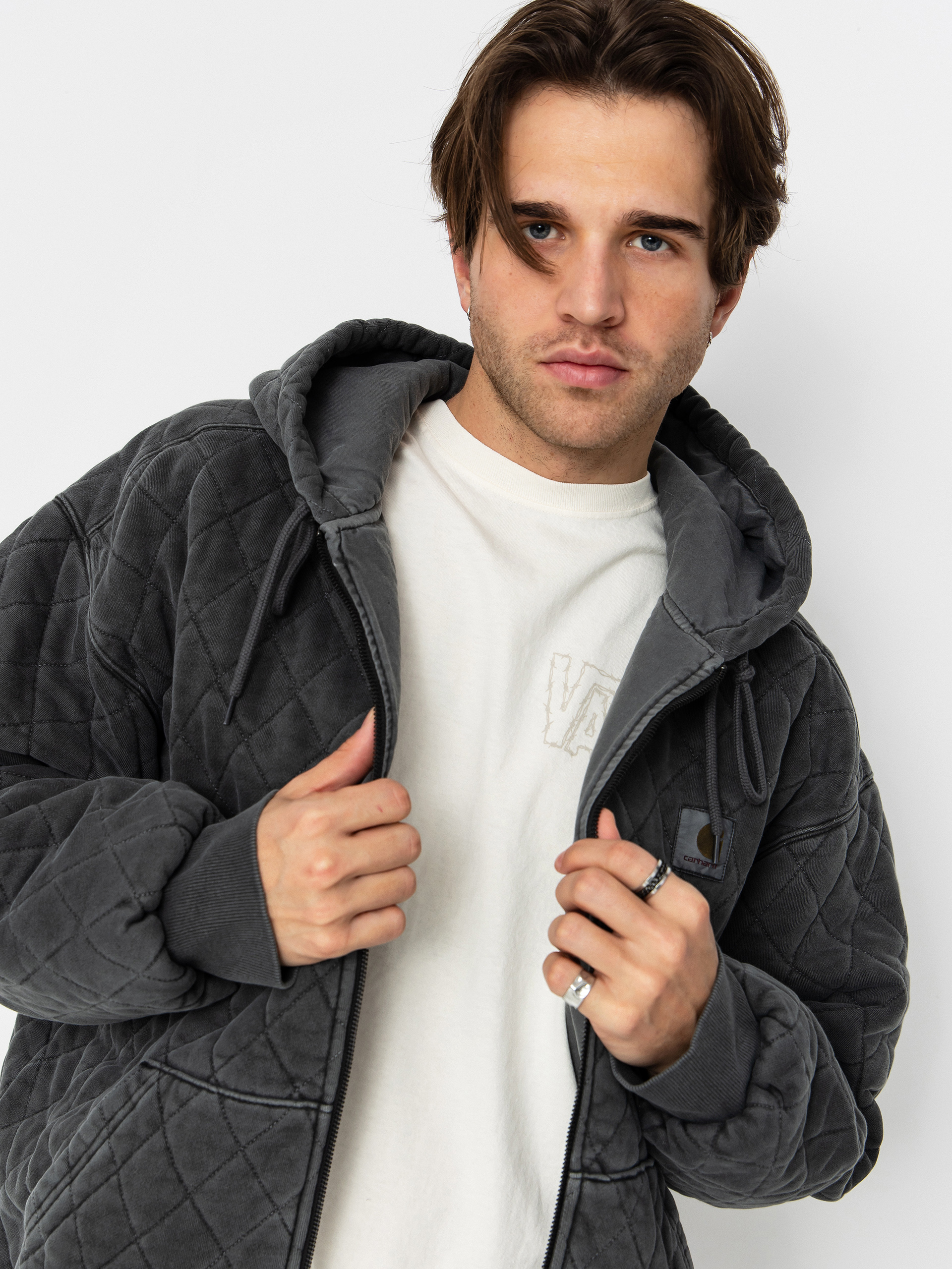 Куртка Carhartt WIP Vista Quilted ZHD (black/garment dyed)