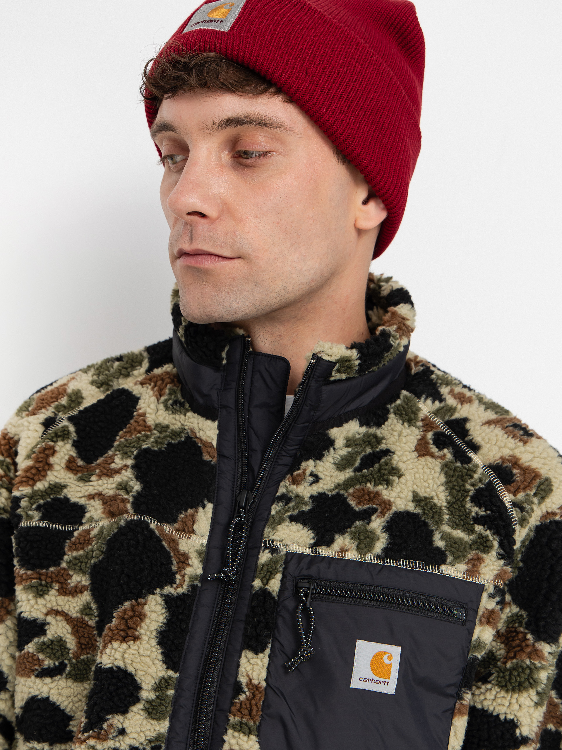 Куртка Carhartt WIP Prentis (camo duck jacquard/green/black)