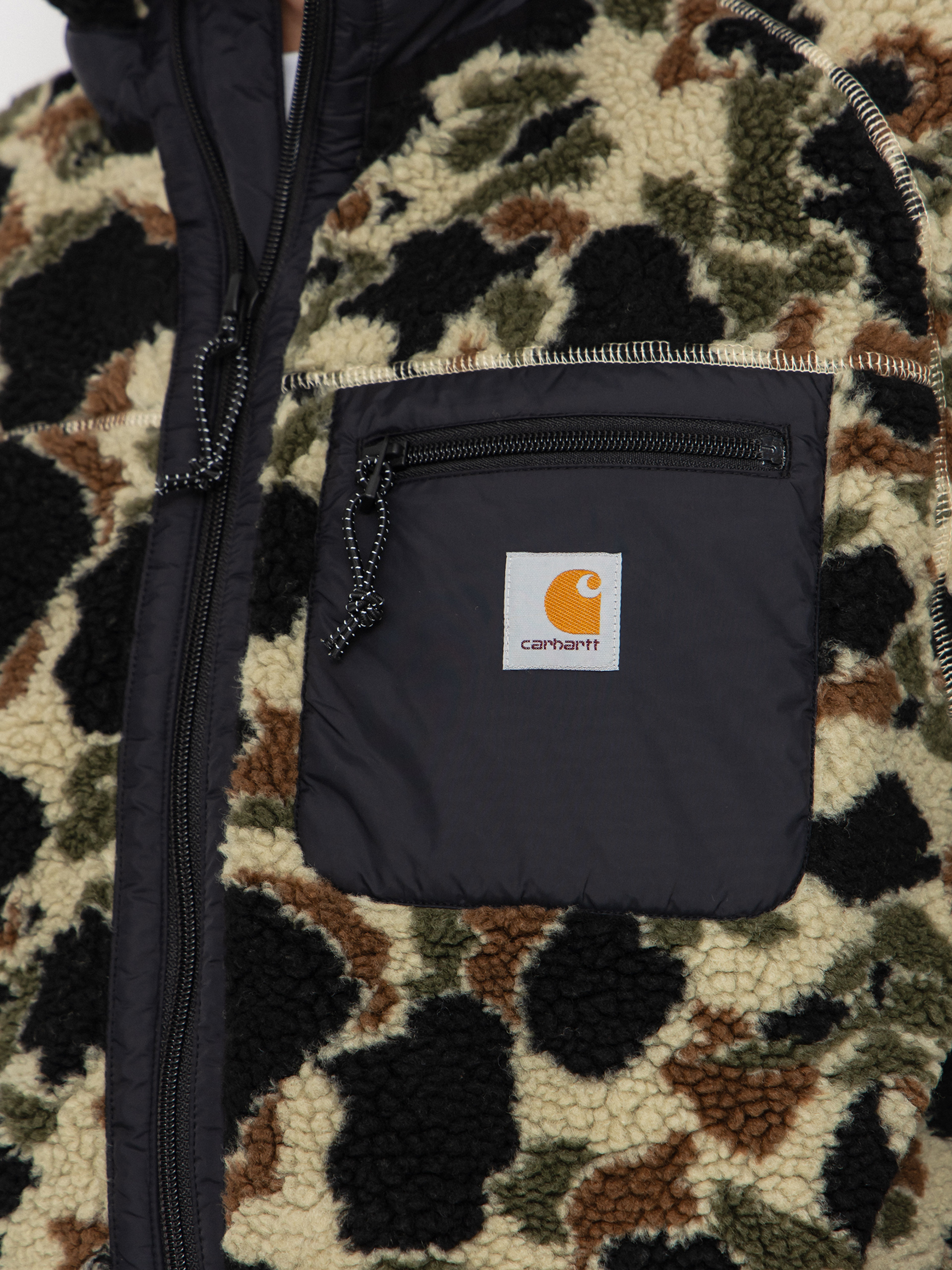 Куртка Carhartt WIP Prentis (camo duck jacquard/green/black)