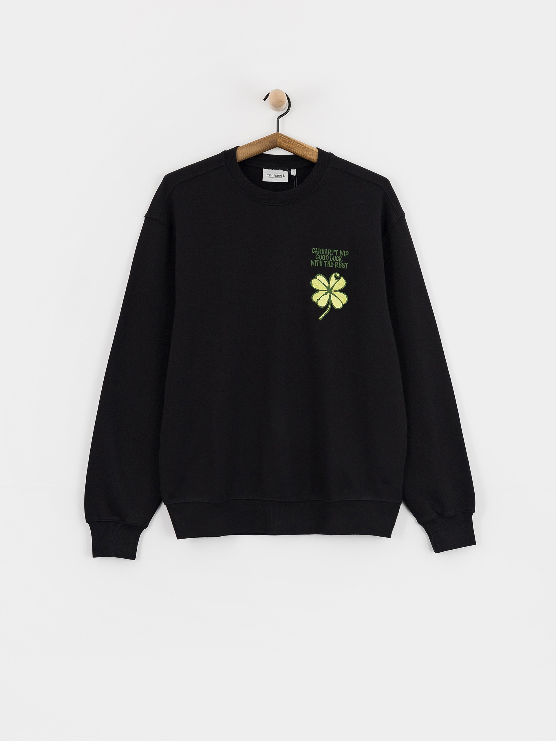 Світшот Carhartt WIP Clover (black)