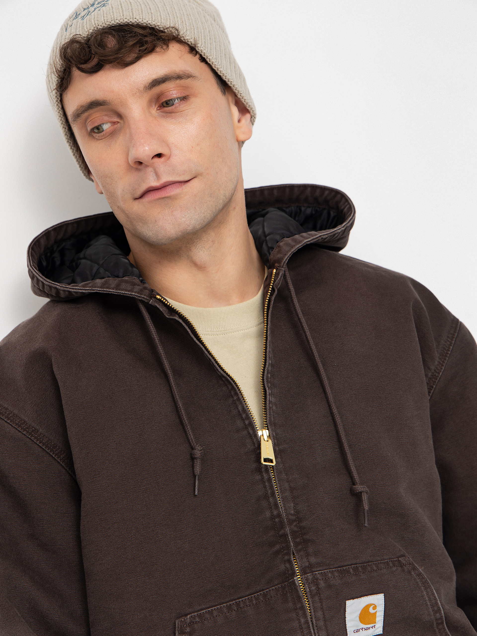 Куртка Carhartt WIP OG Active - коричневий (tobacco/stone canvas) Куртка Carhartt WIP OG Active - коричневий (tobacco/stone canvas)