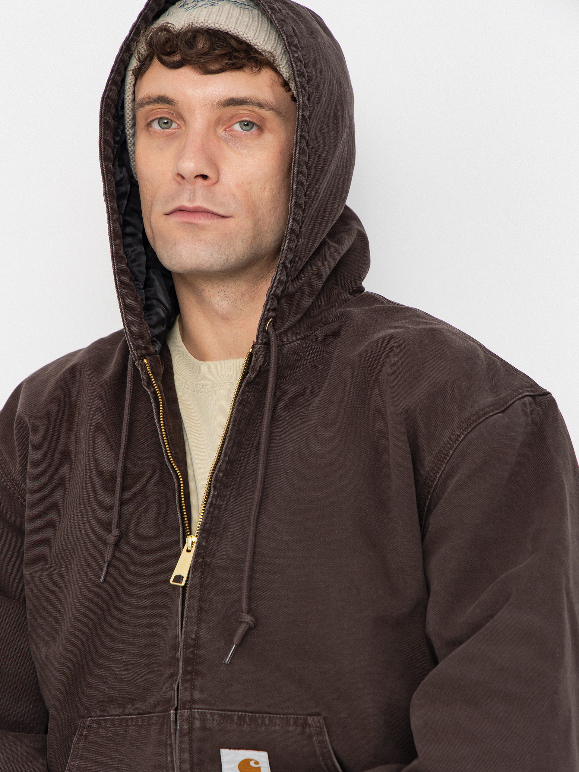 Куртка Carhartt WIP OG Active (tobacco/stone canvas)