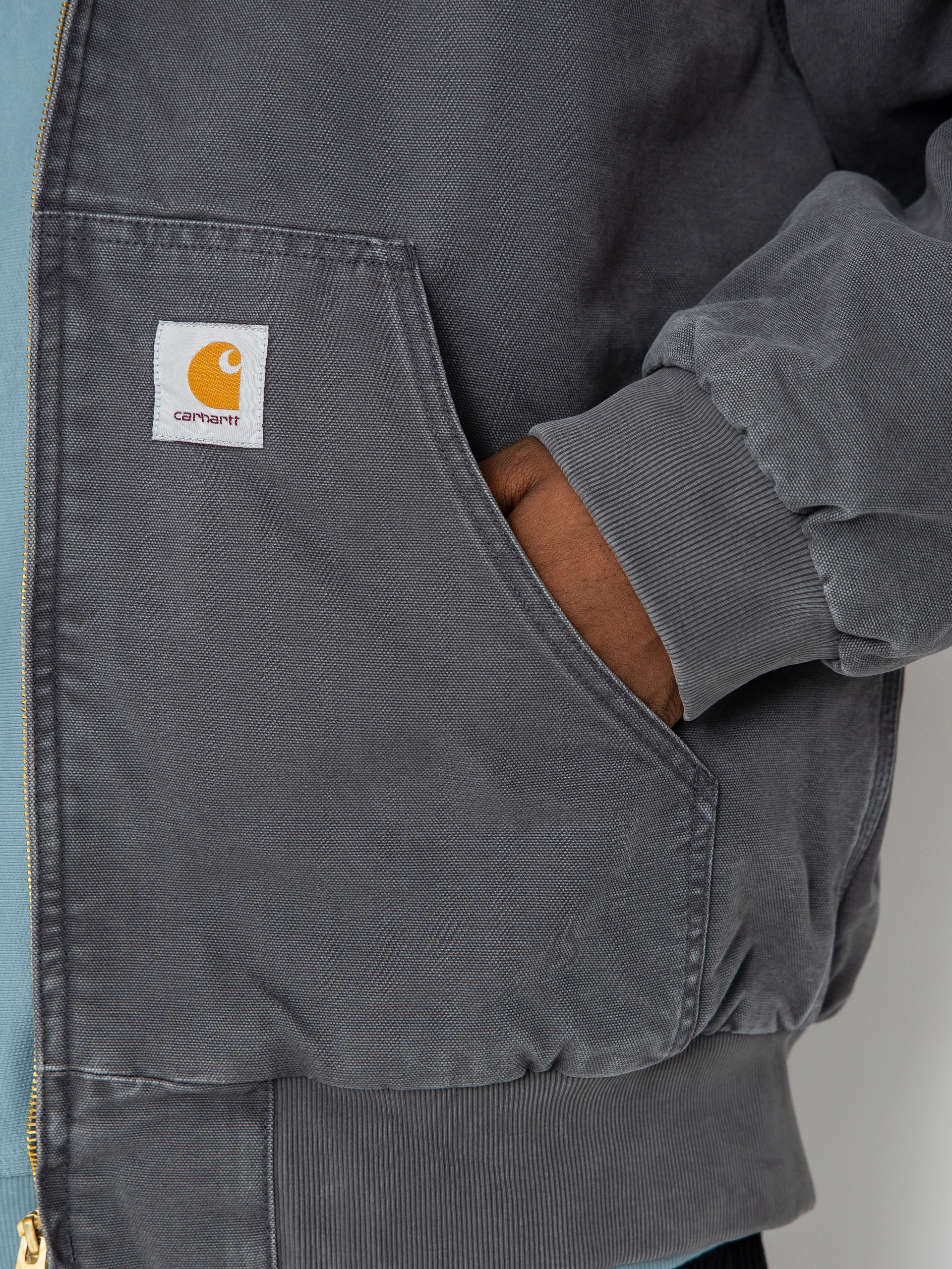 Куртка Carhartt WIP OG Active (graphite/stone canvas)