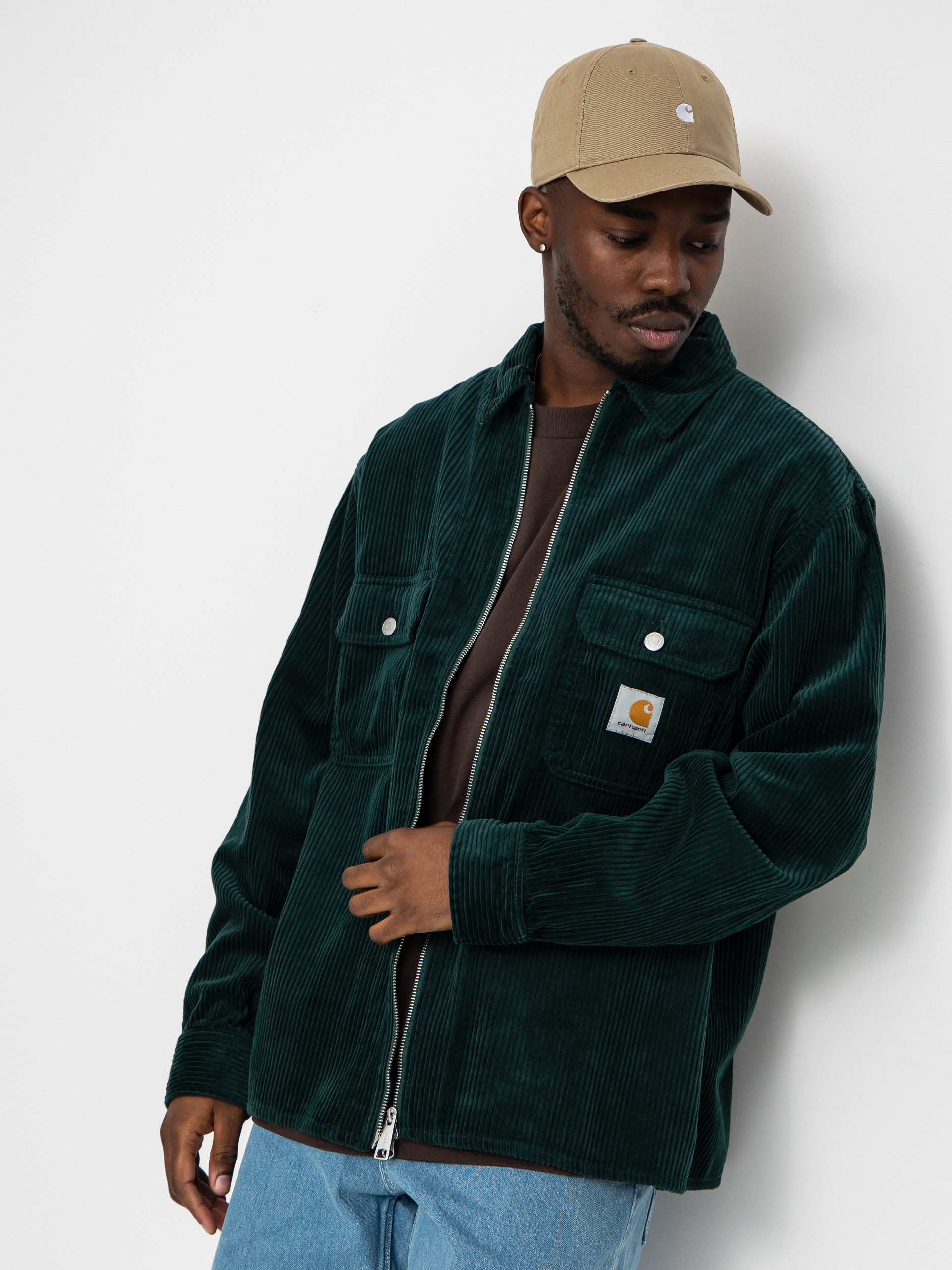 u041au0443u0440u0442u043au0430 Carhartt WIP Reynold (dark fir/rinsed)