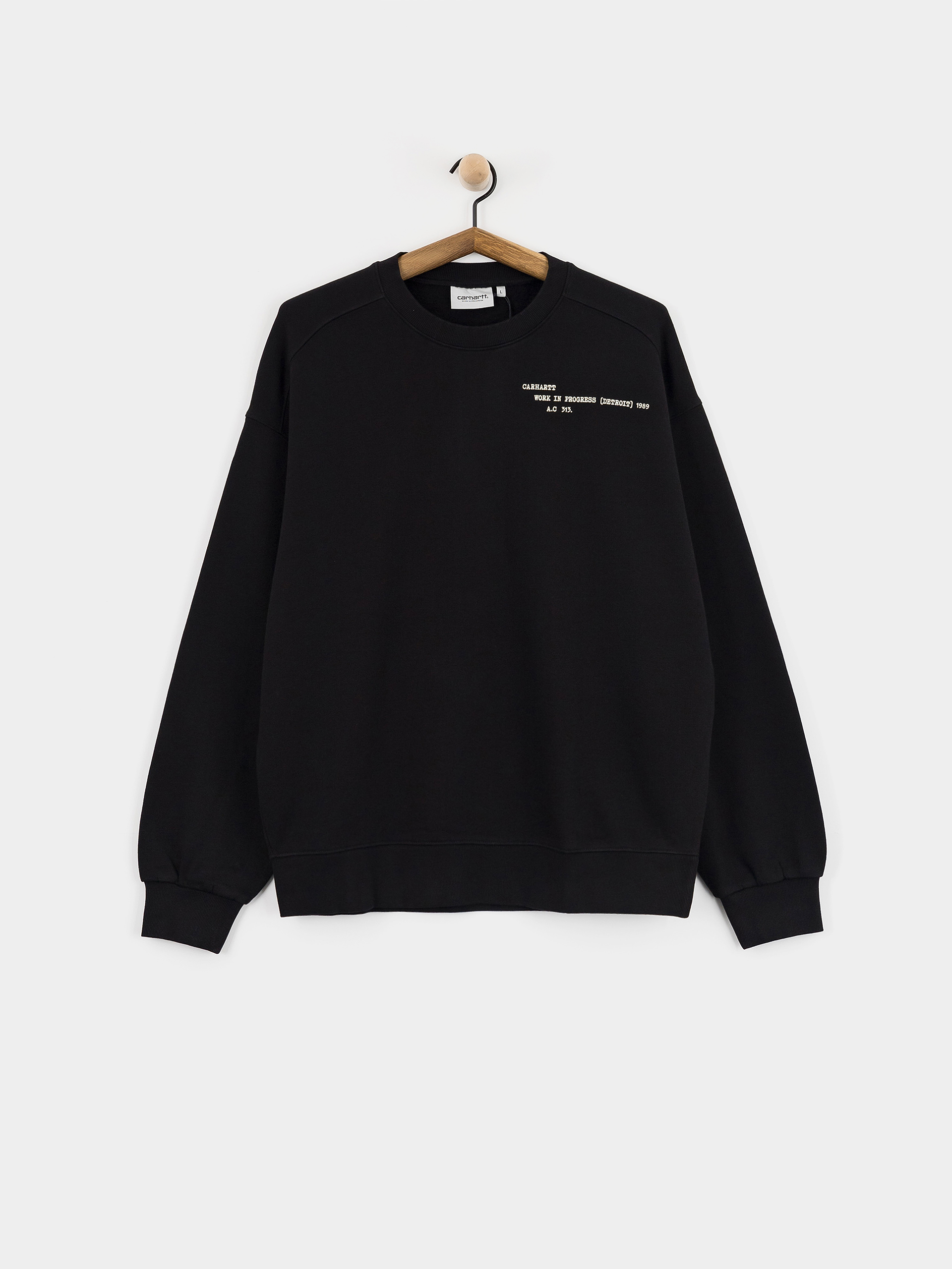Світшот Carhartt WIP Punched (black)