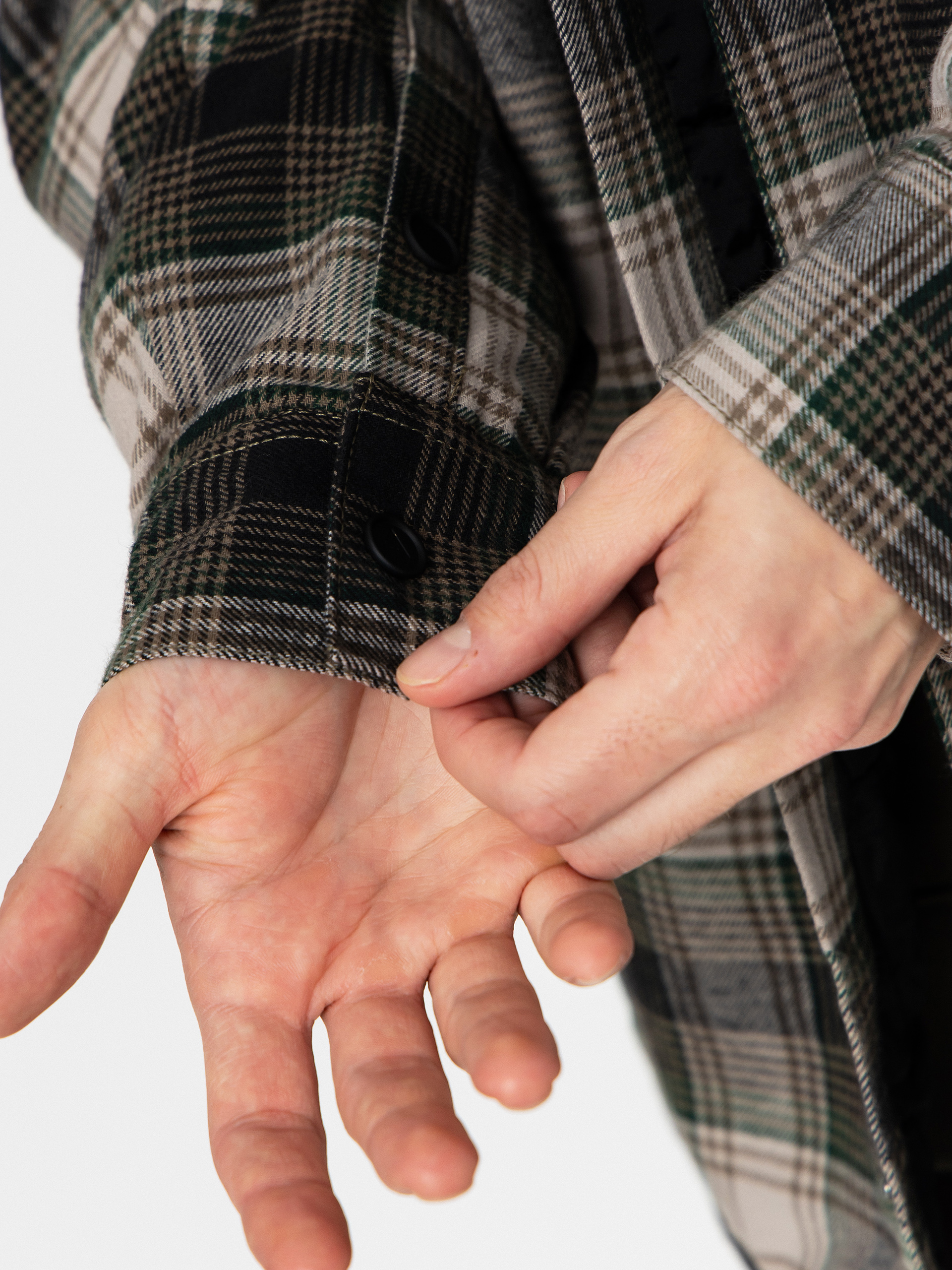 Куртка Volcom Kenson Ins Flannel (black green)