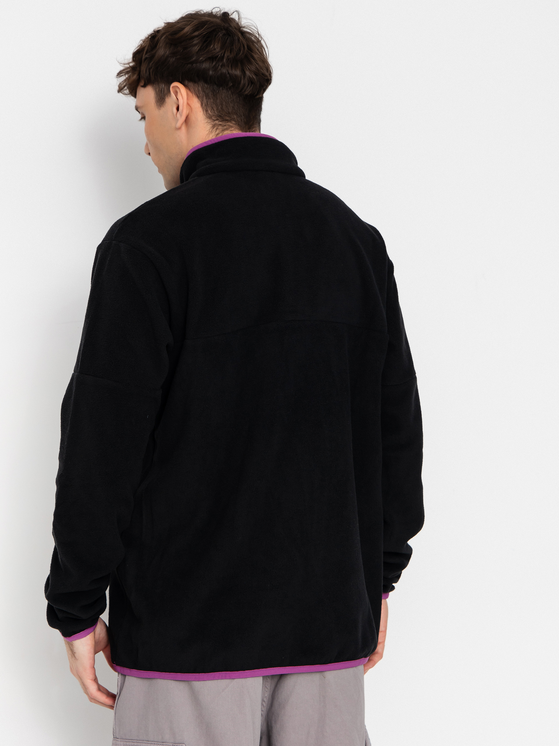 Чоловічий Флісовий светр Picture Arcca 1/4 Zip (black)