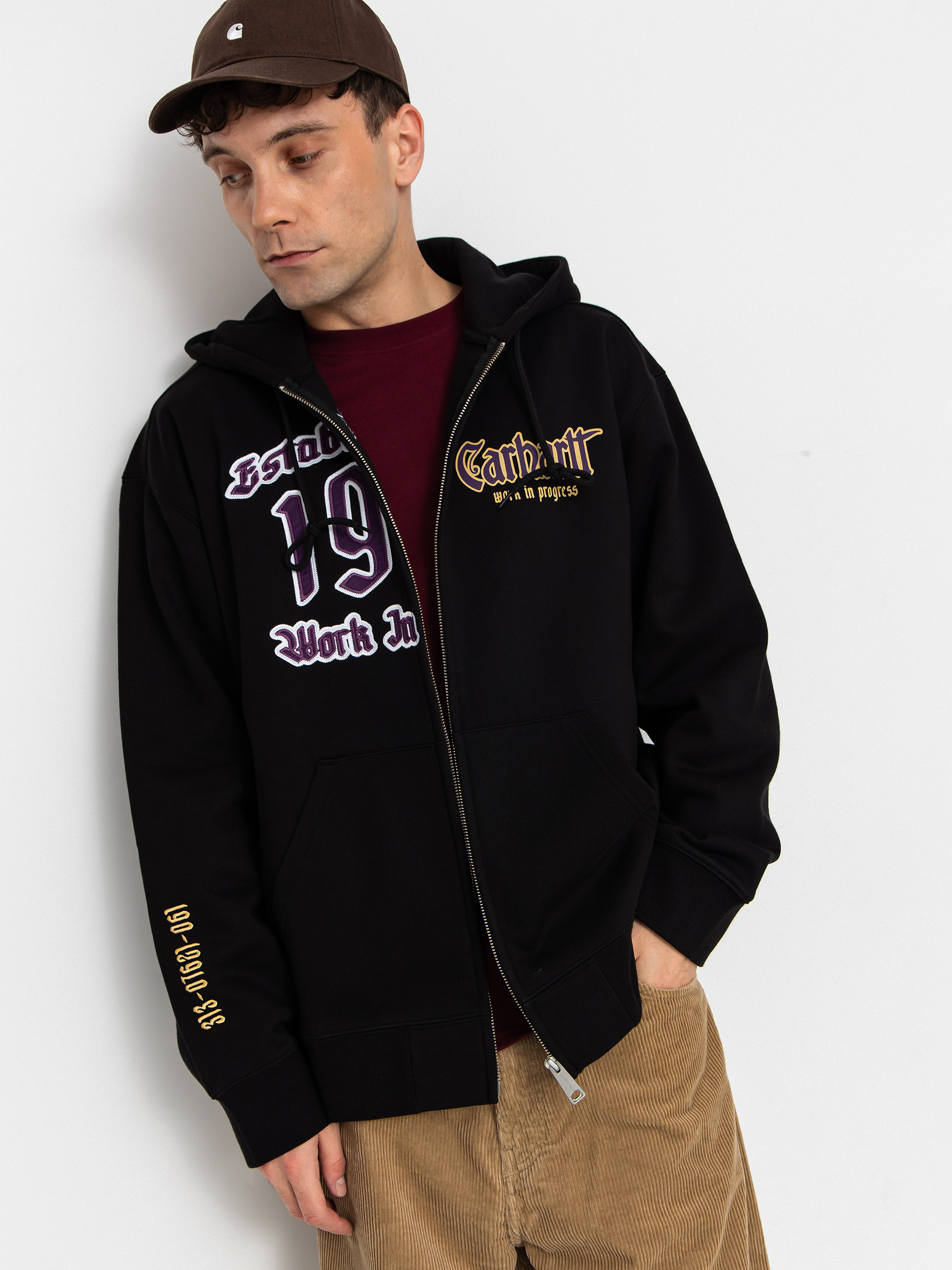 u0425u0443u0434u0456 Carhartt WIP Dual ZHD (black)