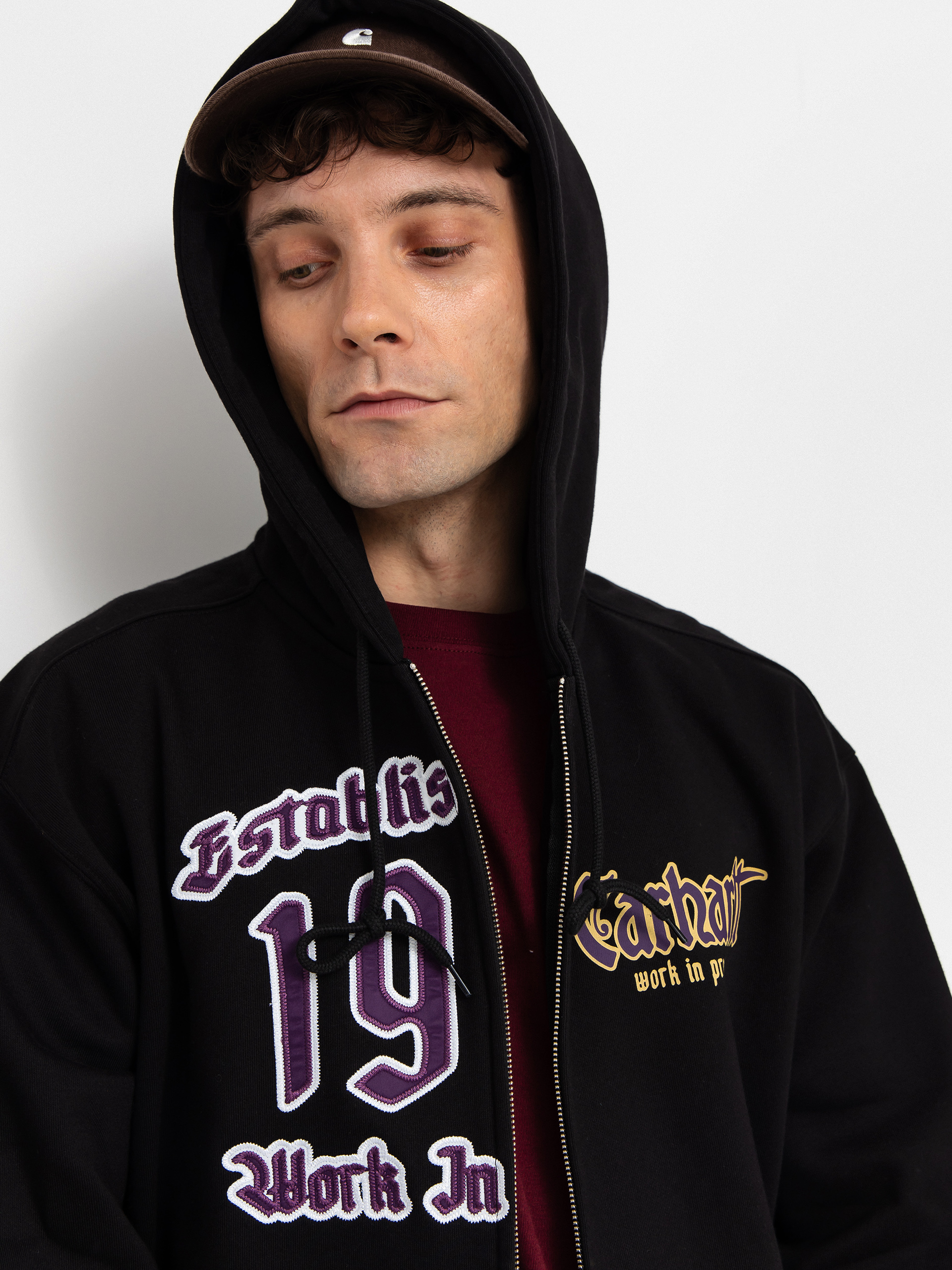 Худі Carhartt WIP Dual ZHD (black)