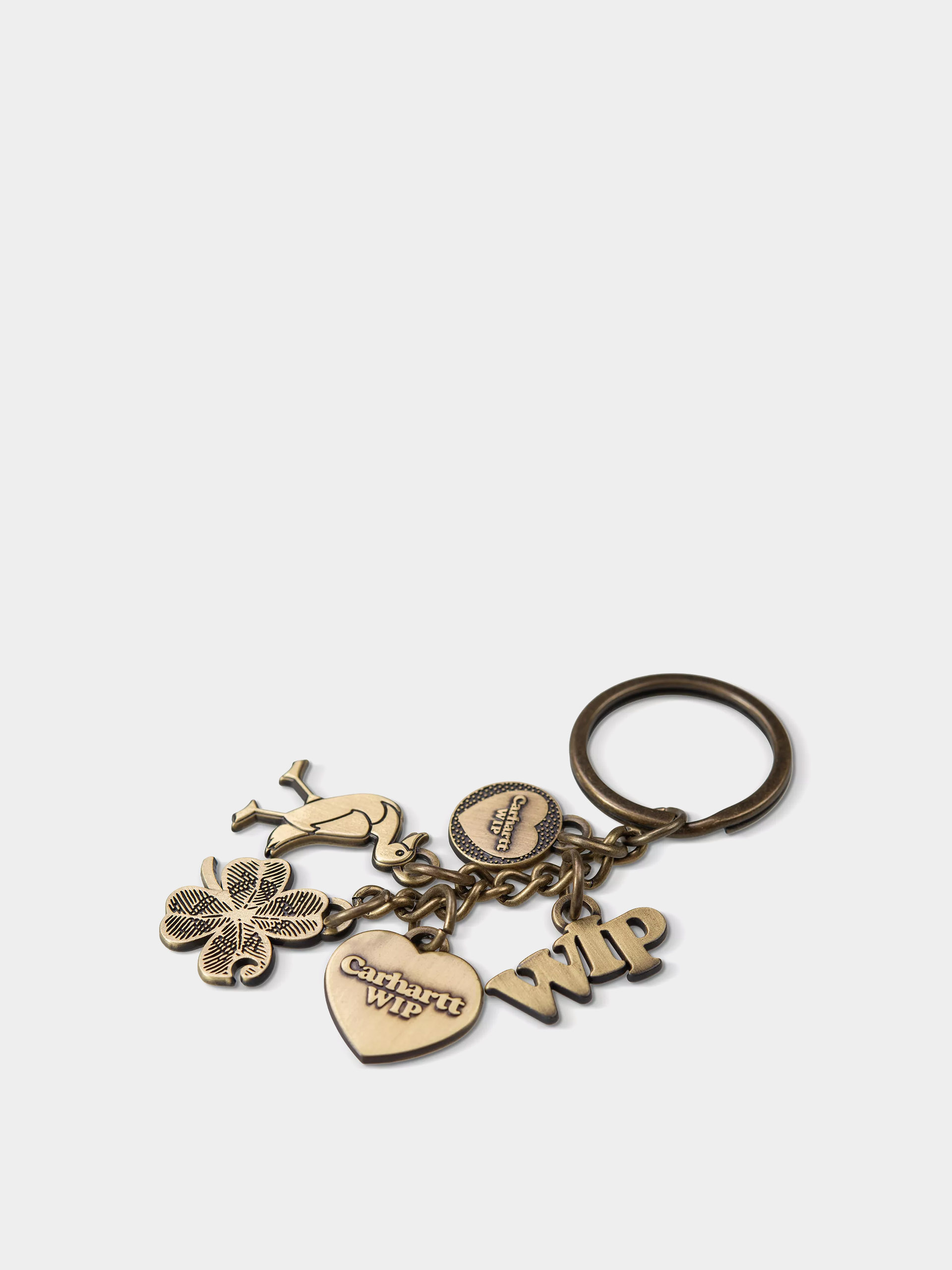 Брелок для ключів Carhartt WIP Heart Keychain - золотий (gold)