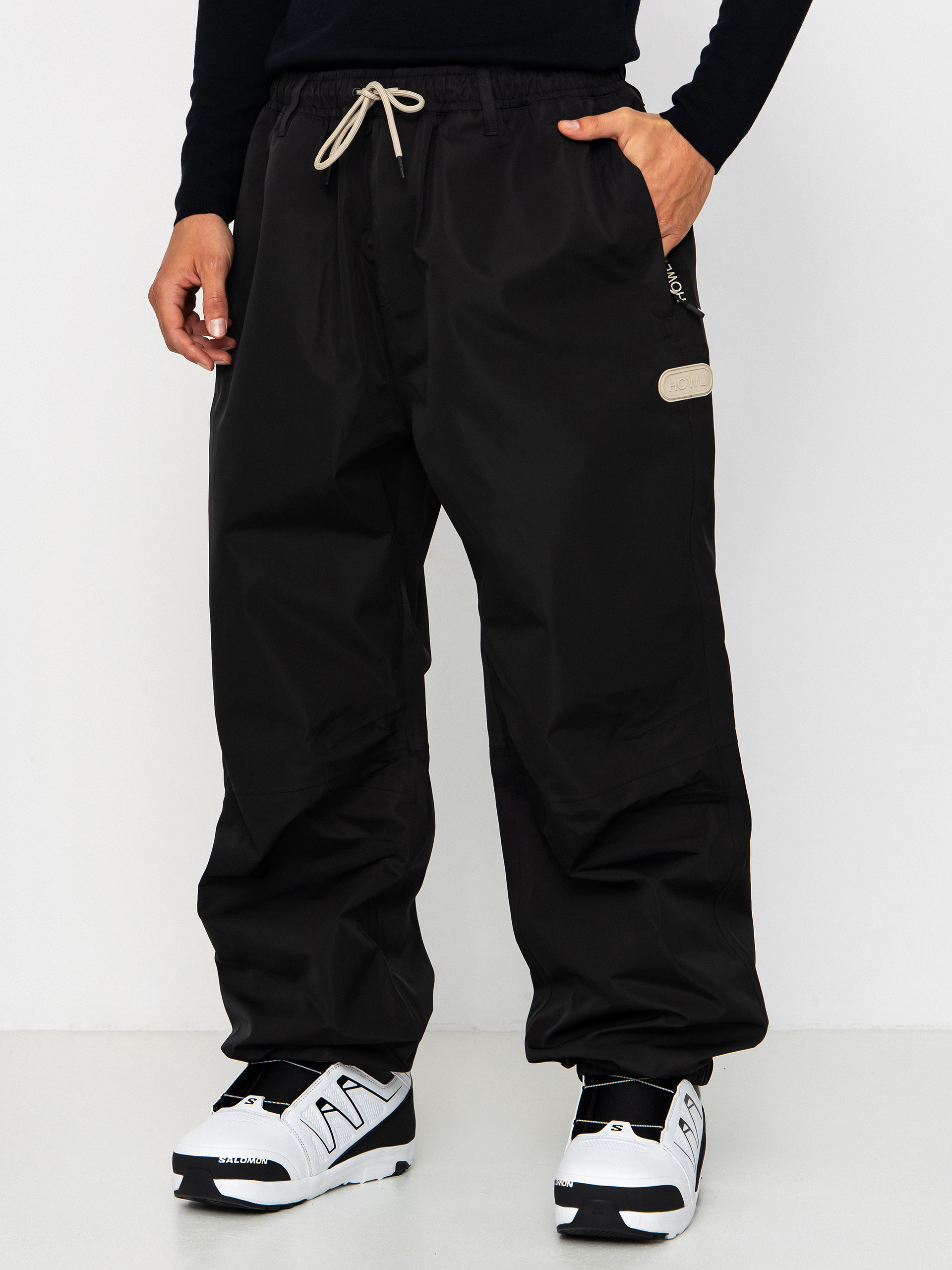 Чоловічі Сноубордичні штани Howl Nowhere (black)