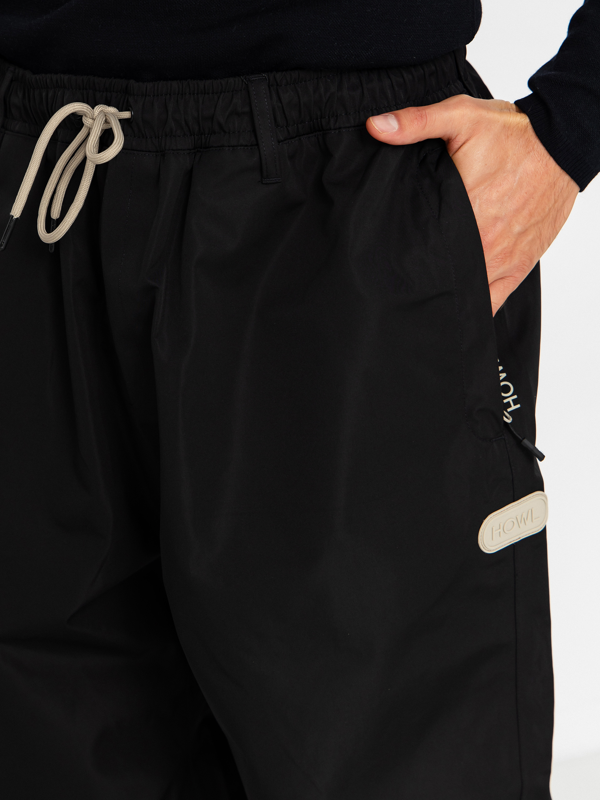 Чоловічі Сноубордичні штани Howl Nowhere (black)