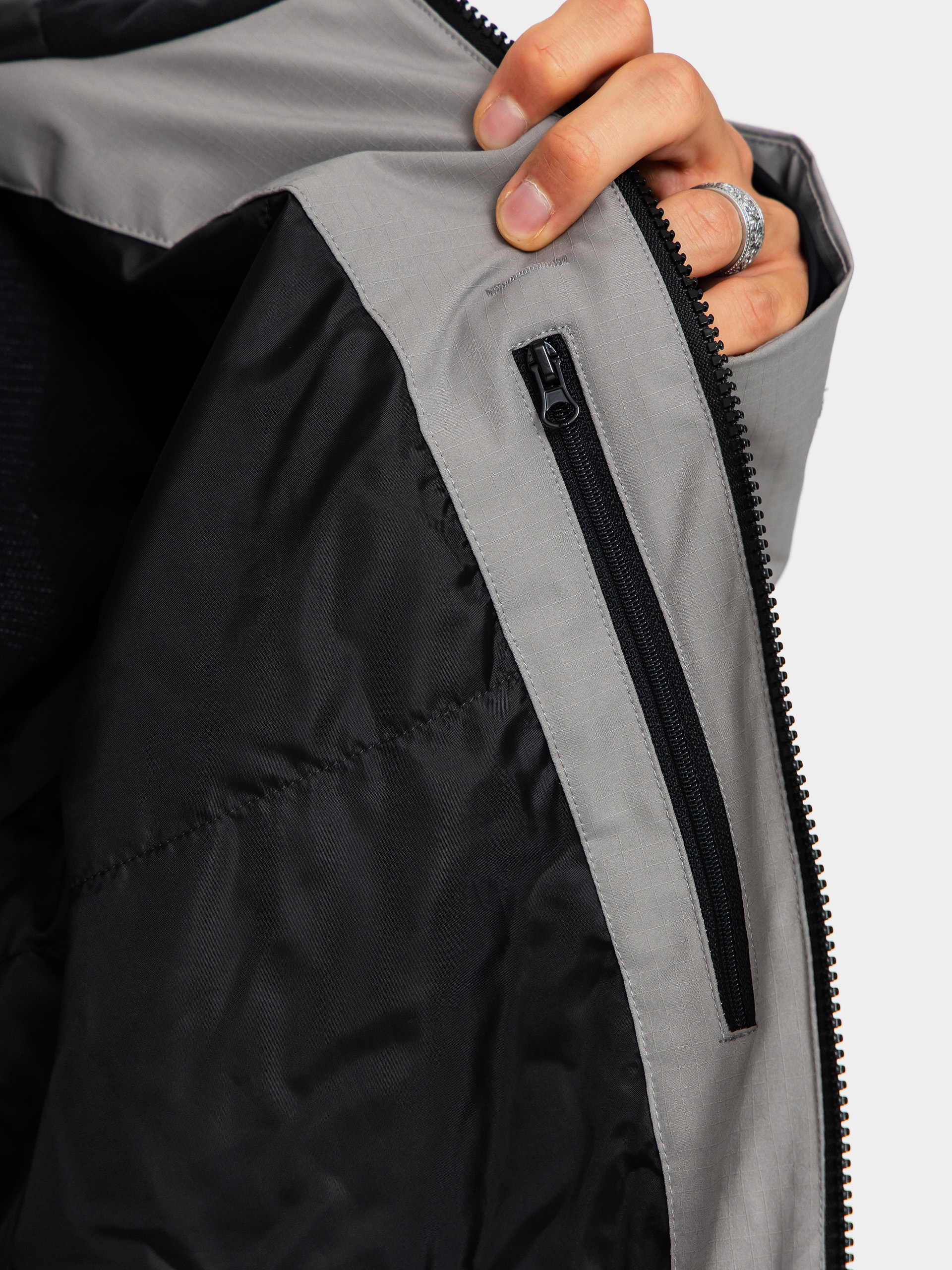 Чоловіча Сноубордична куртка Beyond Medals Fullzip 2L (grey)