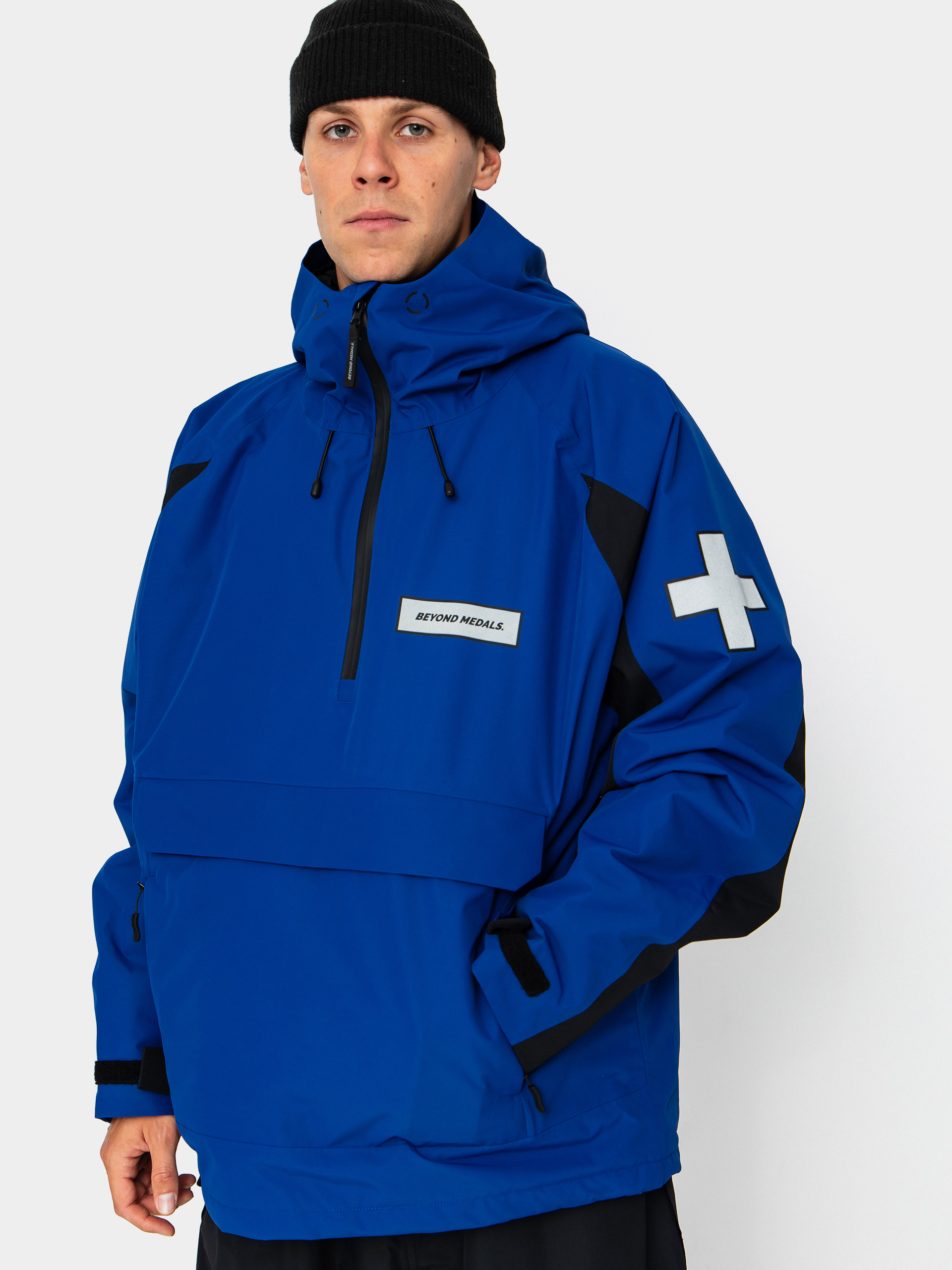 Чоловіча Сноубордична куртка Beyond Medals Retro Anorak 2L (blue)