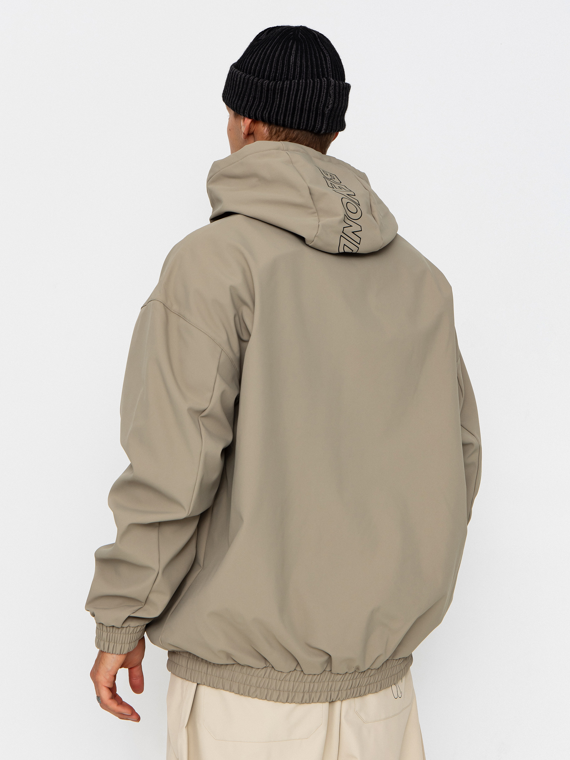 Чоловіча Сноубордична куртка Beyond Medals Softshell Hoodie (beige)