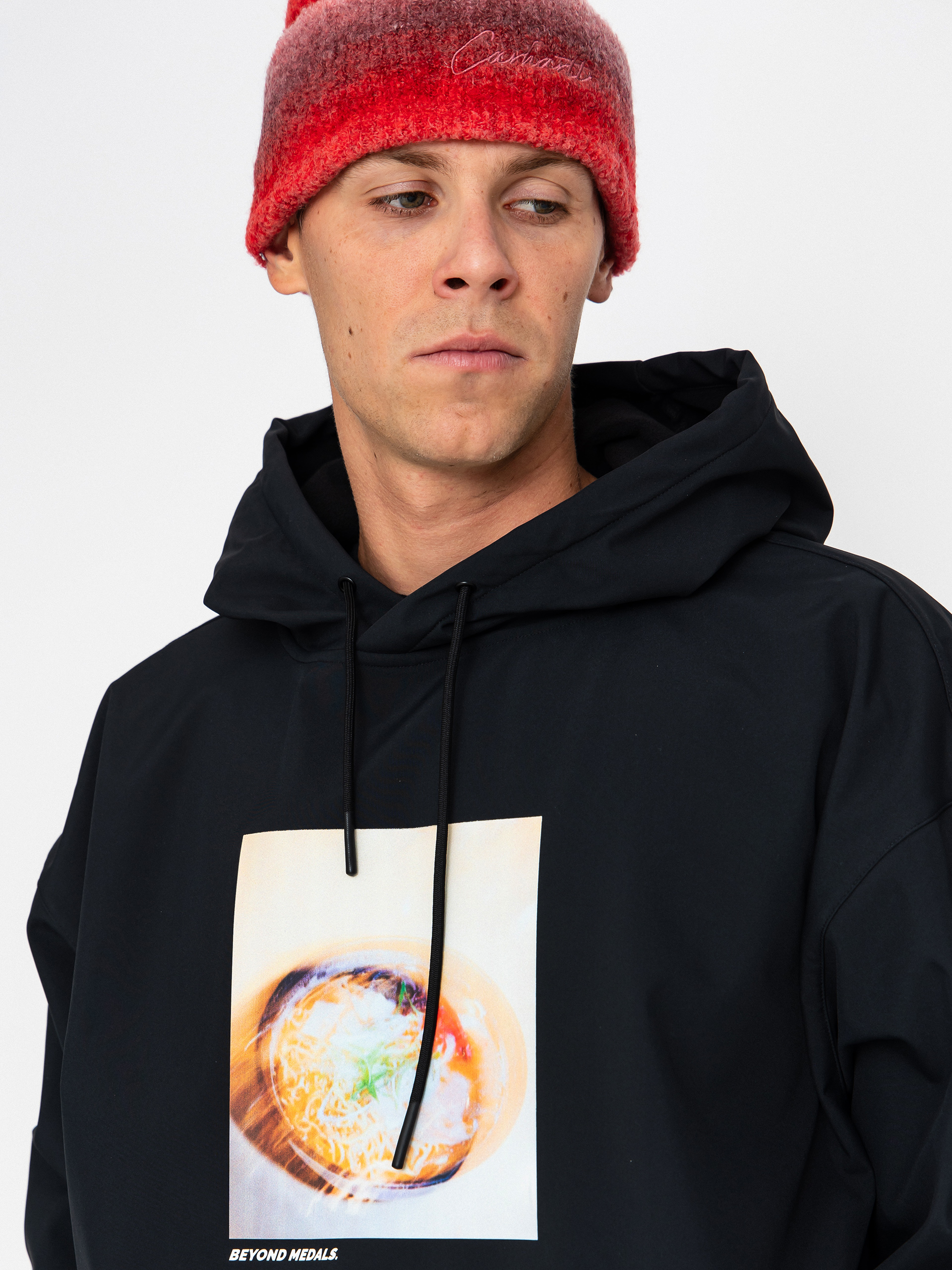 Чоловіча Сноубордична куртка Beyond Medals Softshell Hoodie (black)