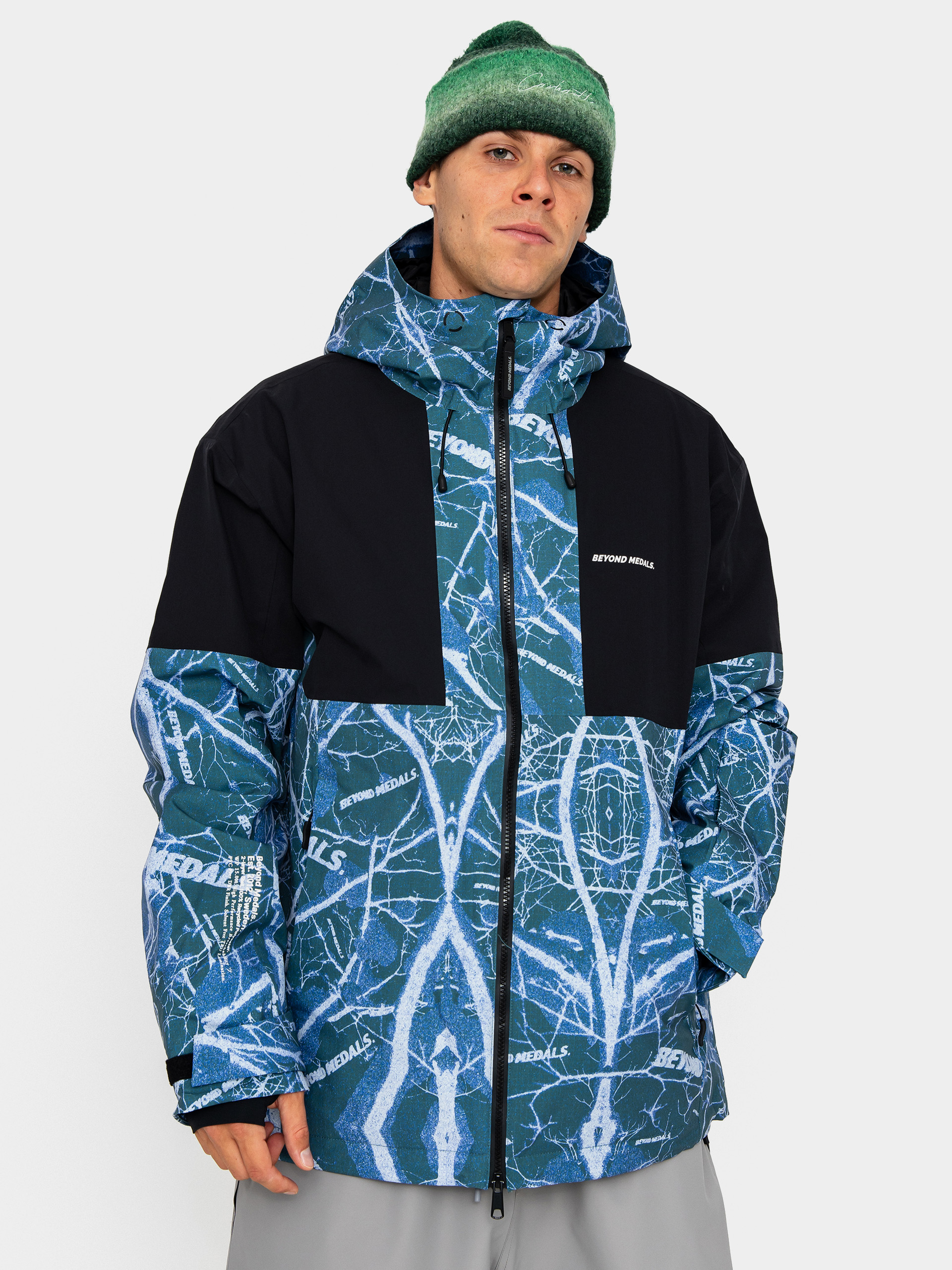 Сноубордична куртка Beyond Medals Fullzip Shirakaba 2L (print)