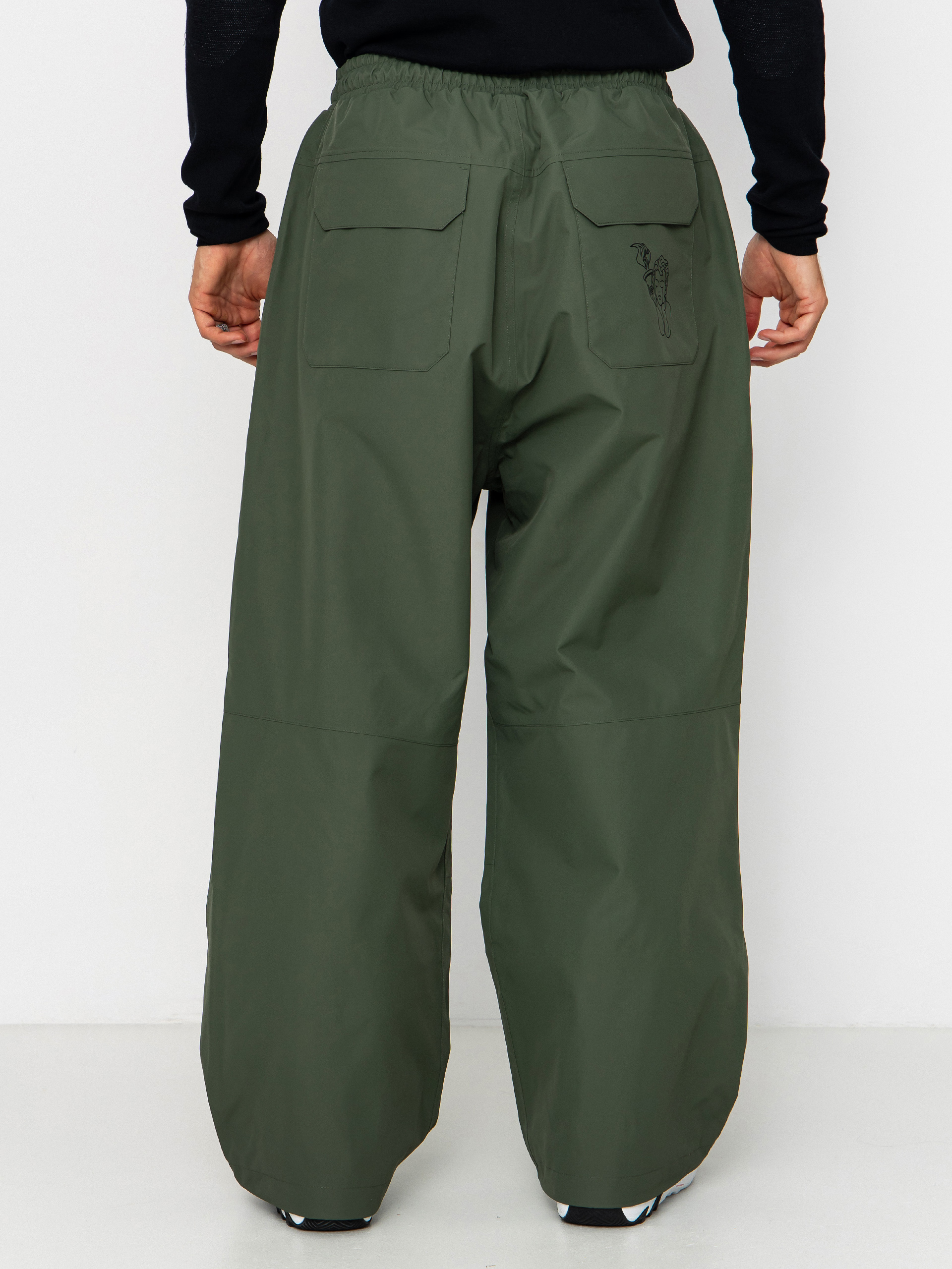 Чоловічі Сноубордичні штани Beyond Medals Park (dark green)