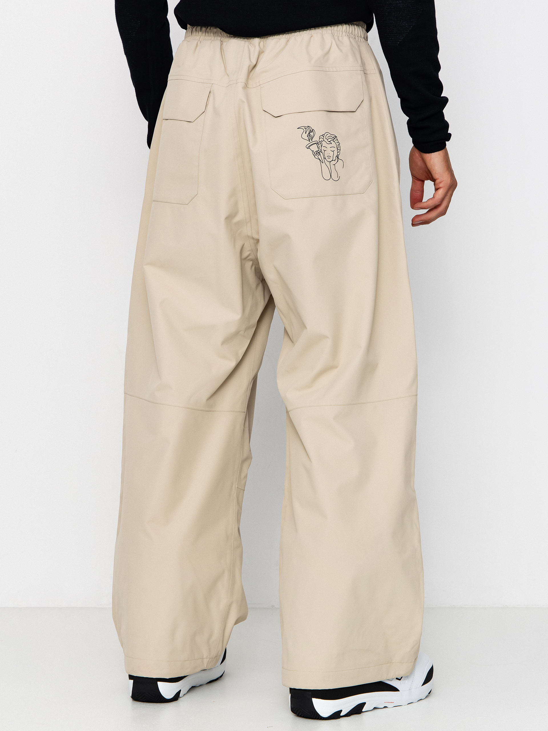 Чоловічі Сноубордичні штани Beyond Medals Park (beige)