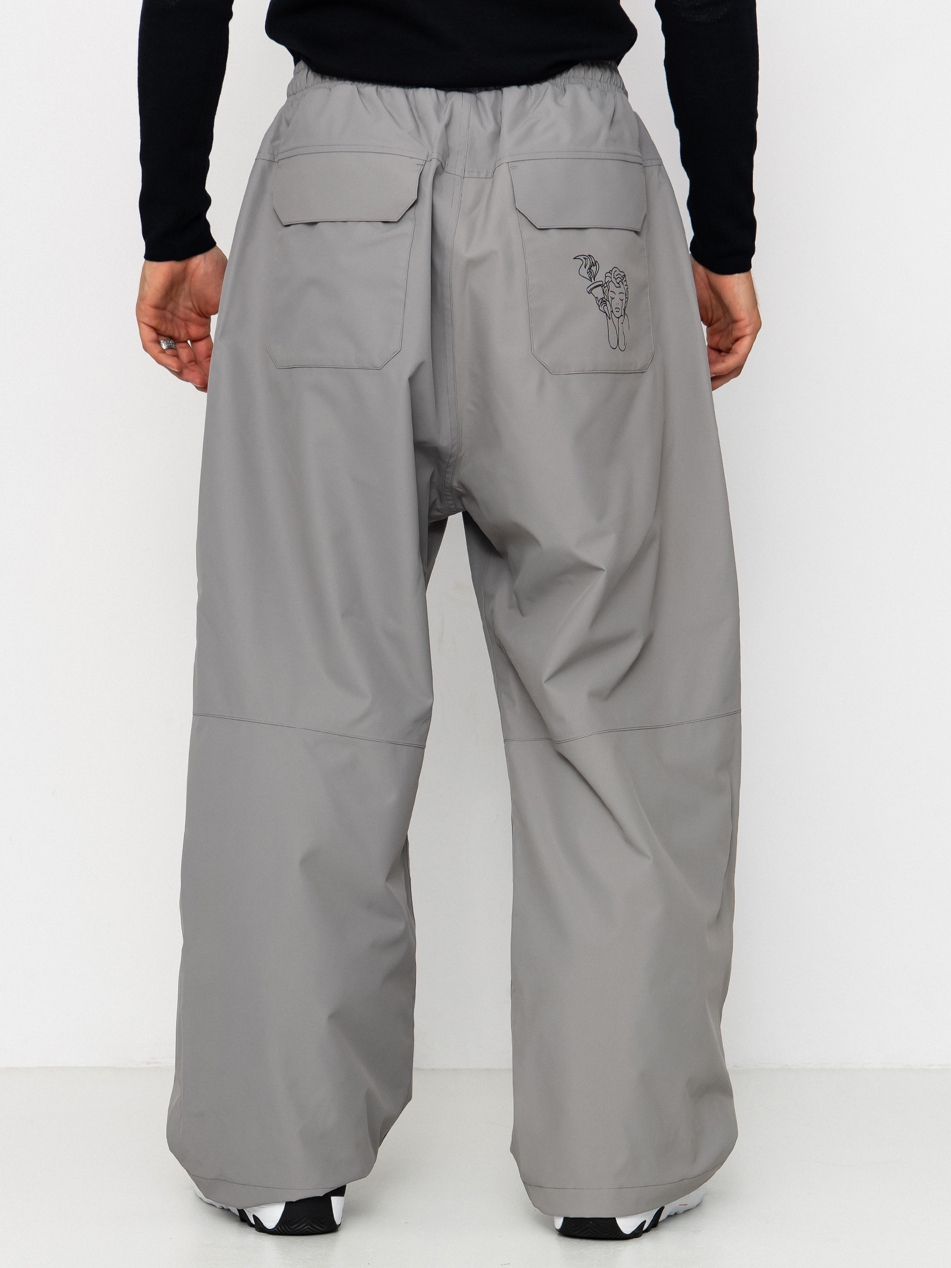 Чоловічі Сноубордичні штани Beyond Medals Park (grey)