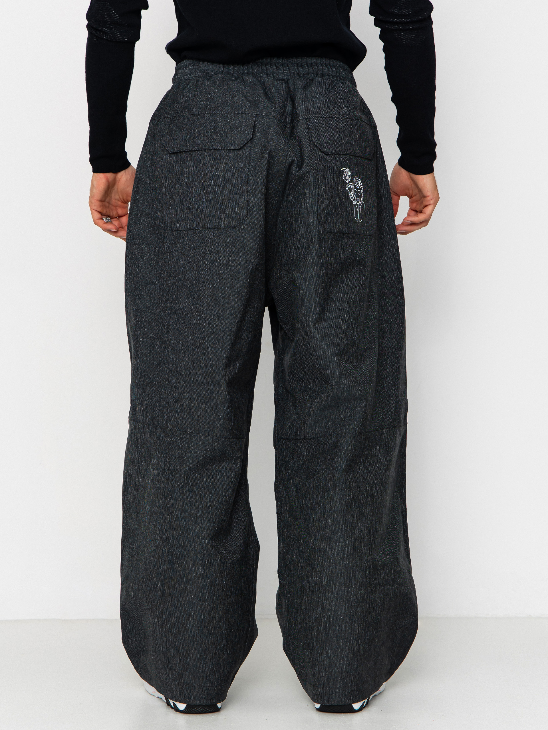 Чоловічі Сноубордичні штани Beyond Medals Park Denim (dark grey)