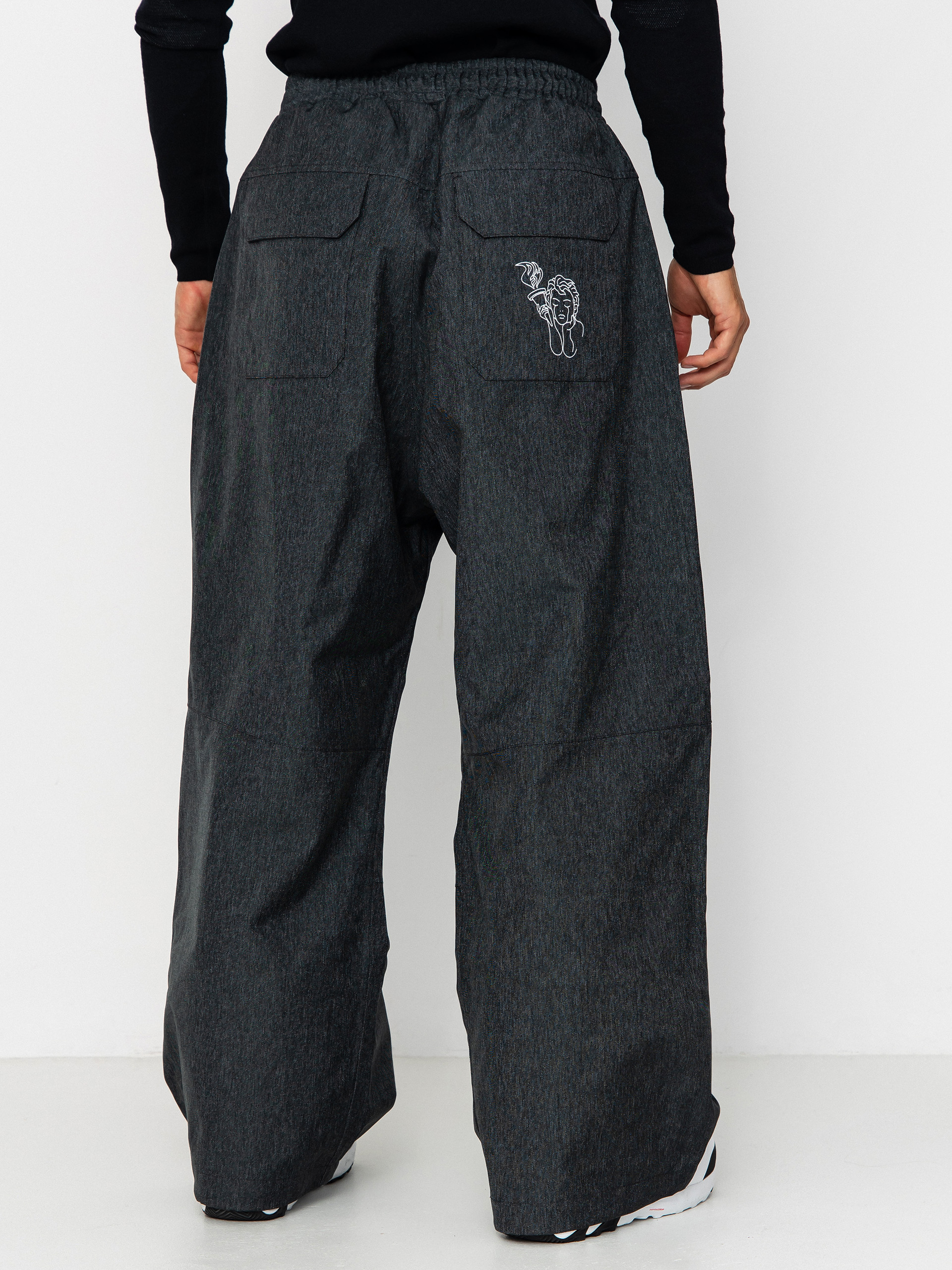 Чоловічі Сноубордичні штани Beyond Medals Park Denim (dark grey)