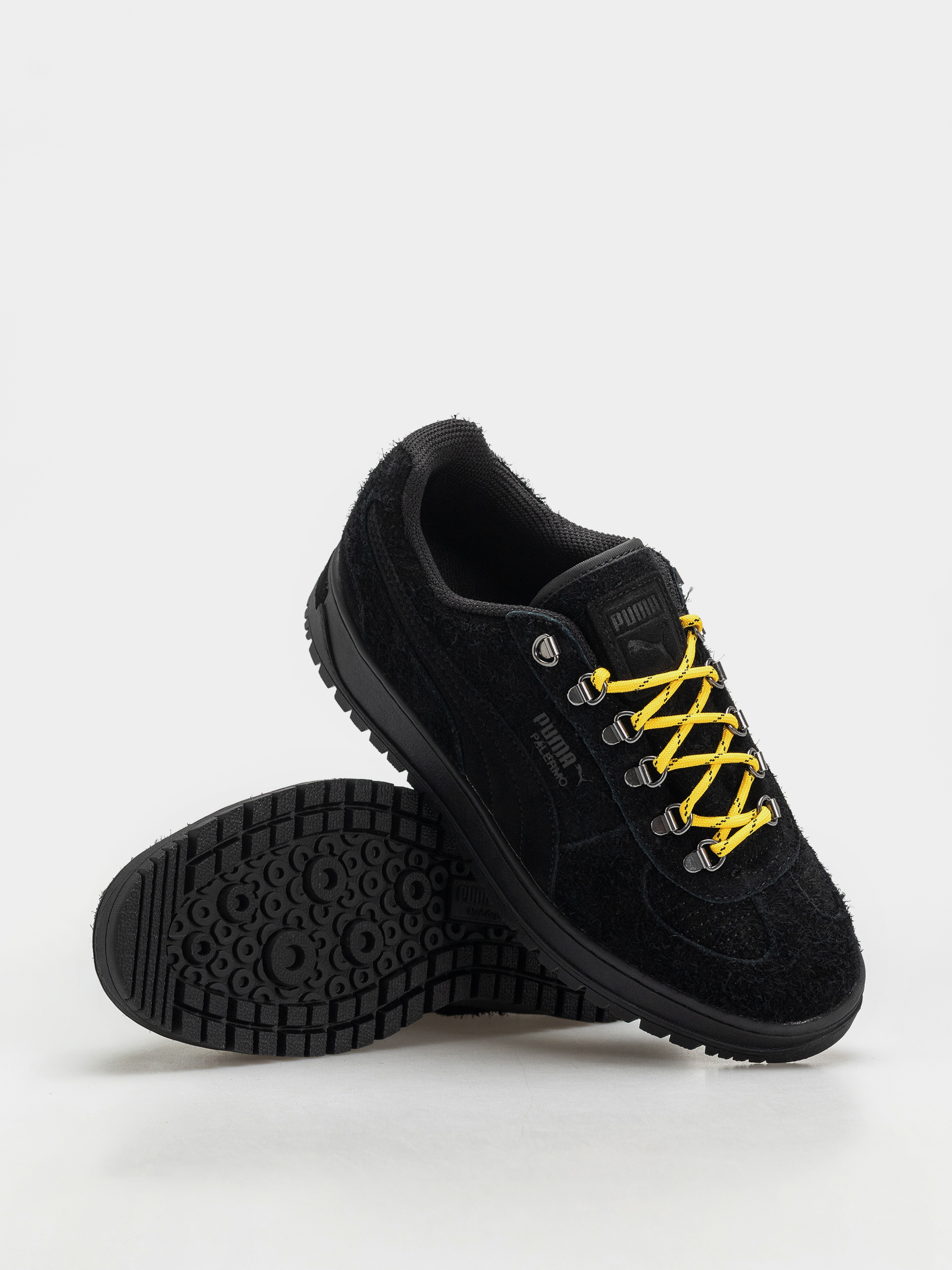 Взуття Puma Palermo Alpino Fuzzy (puma black/yellow sizzle)